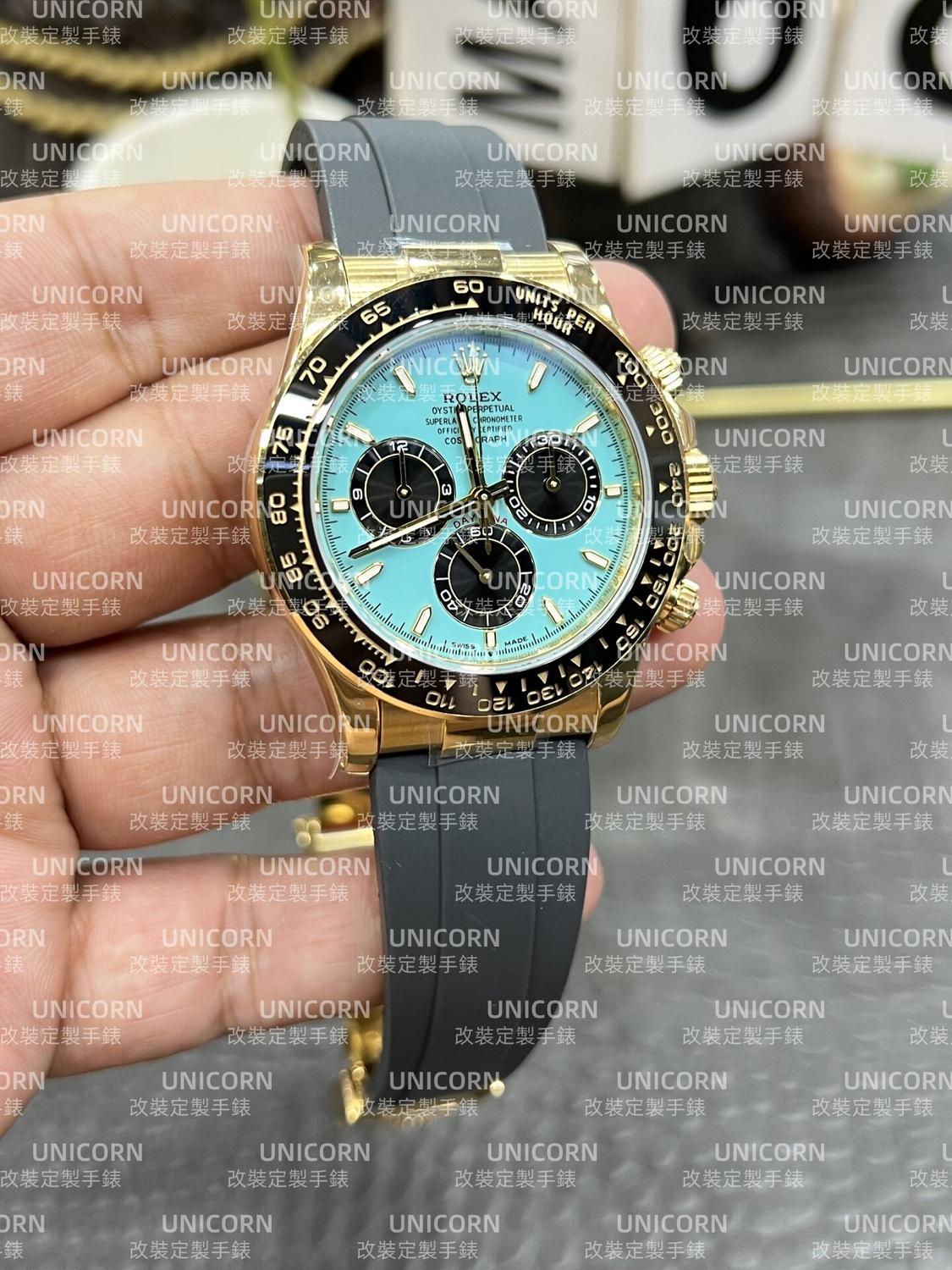 勞力士 ROLEX 宇宙計型迪通拿系列 25年款 100米防水 男女同款 瑞表 40mmm 藍色錶盤
