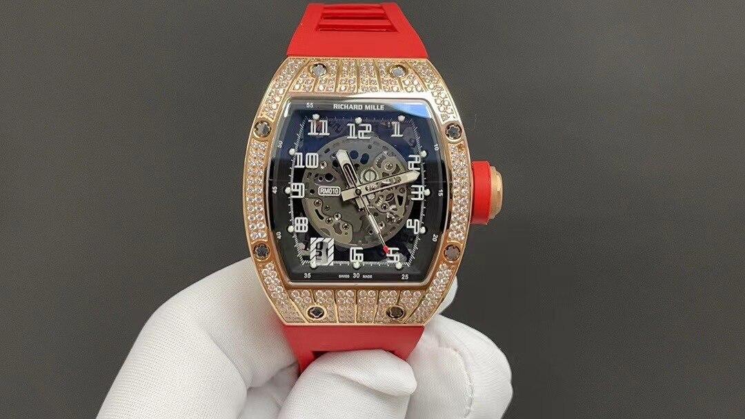 Richard Mille 理查德米爾 RM010 碳纖維錶殼 自動機械機芯 