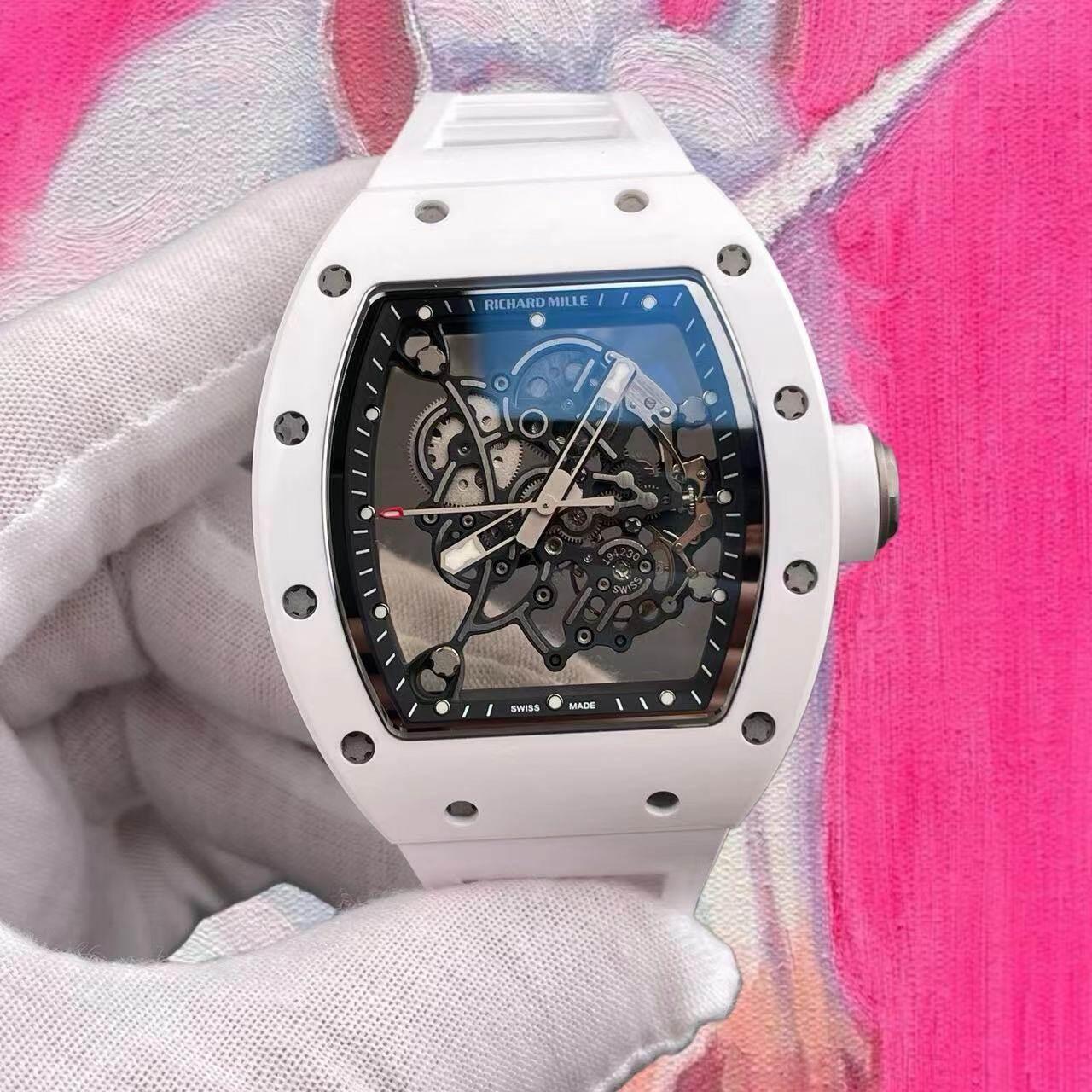 APS廠 Richard Millie 理查德米勒 RM055 白陶瓷 Vaucher機芯