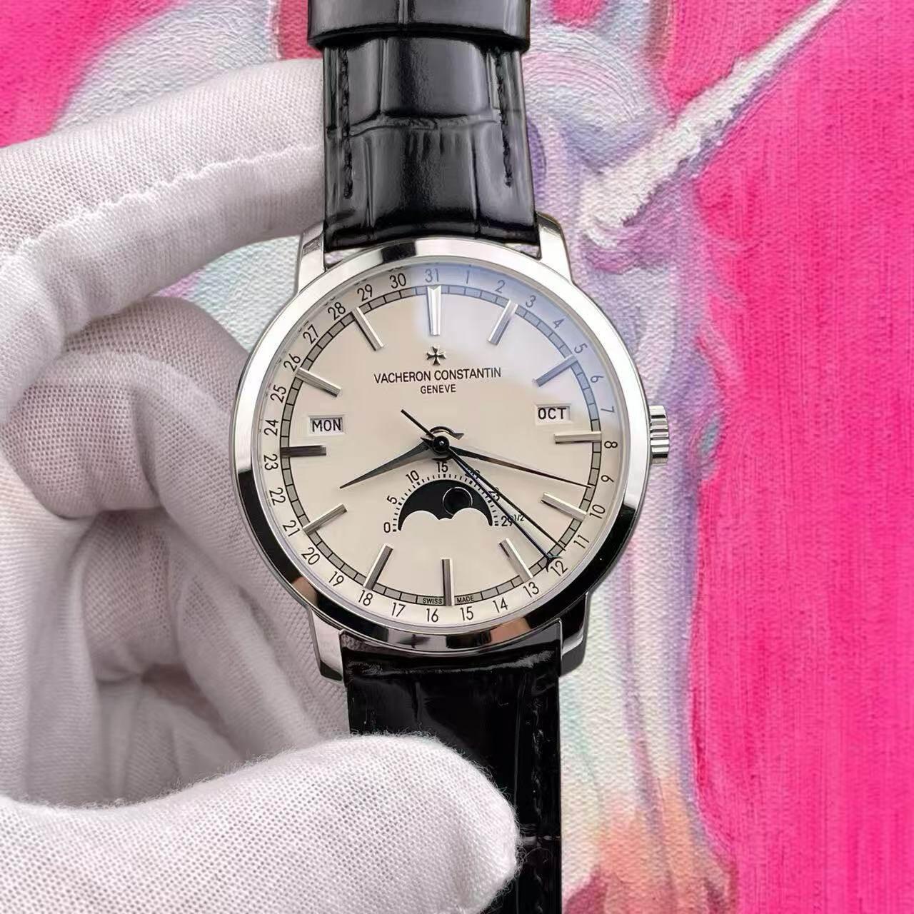 MKS廠 高仿江詩丹頓 Vacheron Constantin Traditionnelle 傳襲系列全日曆腕錶