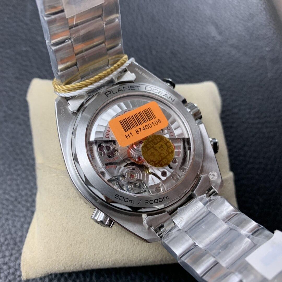 VS廠 OMEGA 歐米茄 海馬系列海洋宇宙600米 43.5mm 精鋼黑盤男 日曆防磁防水 多功能 瑞士