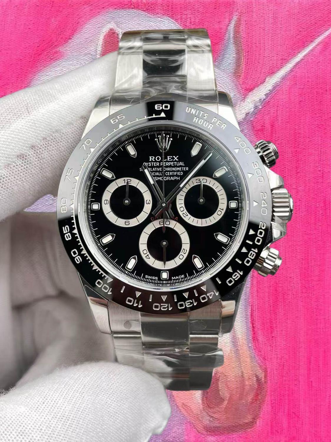 VS廠 ROLEX 勞力士地通拿 黑陶迪 Daytona 丹東4130機芯