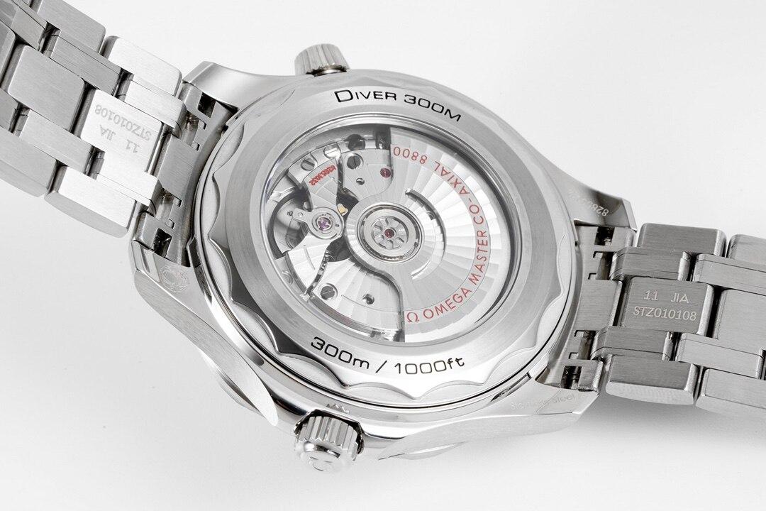 VS廠 OMEGA 歐米茄 海馬系列 42mm 精鋼白盤男 日曆防水多功能天文台表