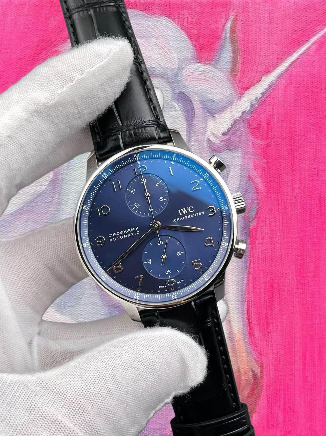 ZF廠 IWC萬國 葡萄牙計時 藍盤密底 40.9mm 7751機芯