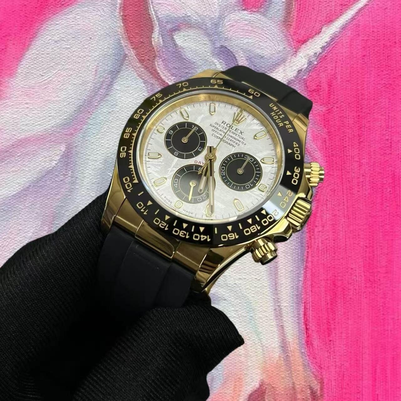 改裝定製 ROLEX Daytona 勞力士 余文樂地通拿 116518 隕石面