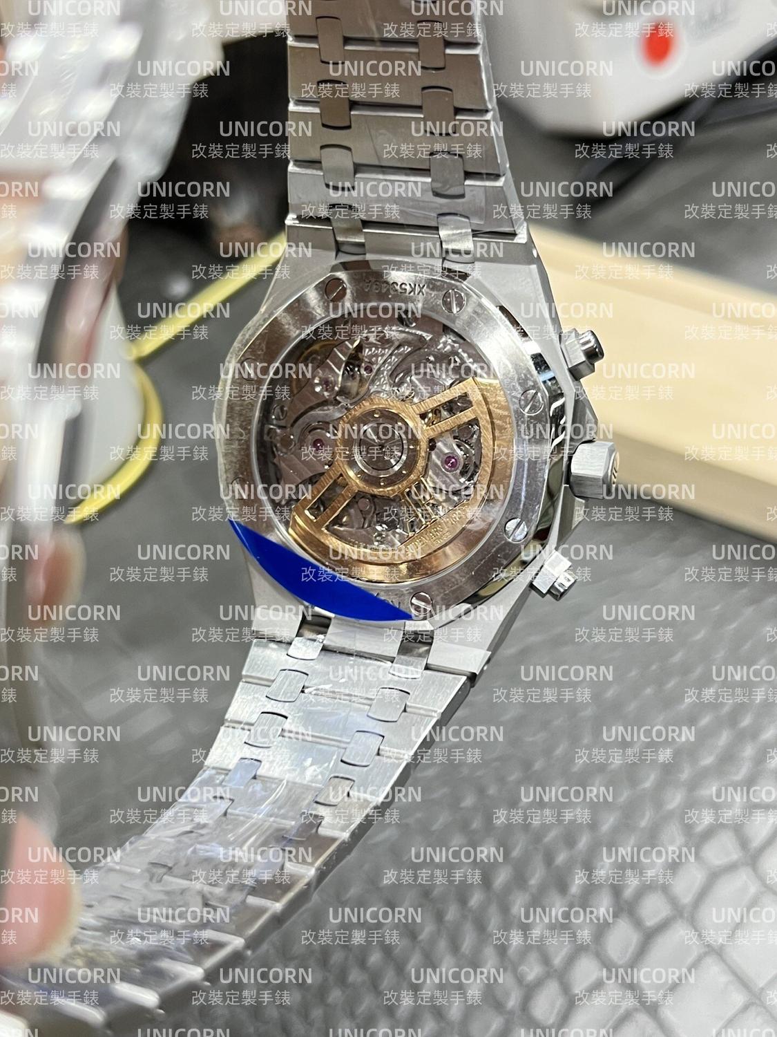 APS廠 AUDEMARS PIGUET 愛彼皇家橡樹ROYAL OAK 41mm 綠色錶盤