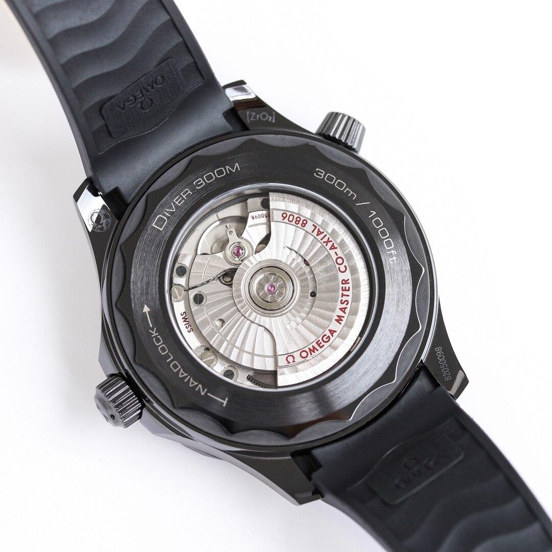 VS廠 OMEGA 歐米茄 海馬系列 瑞士至臻天文台認證 黑色錶盤 陶瓷錶殼