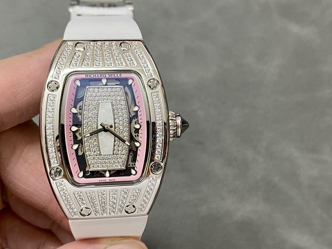 理查德米爾 Richard Mille RM07 32mm 女錶碳纖維