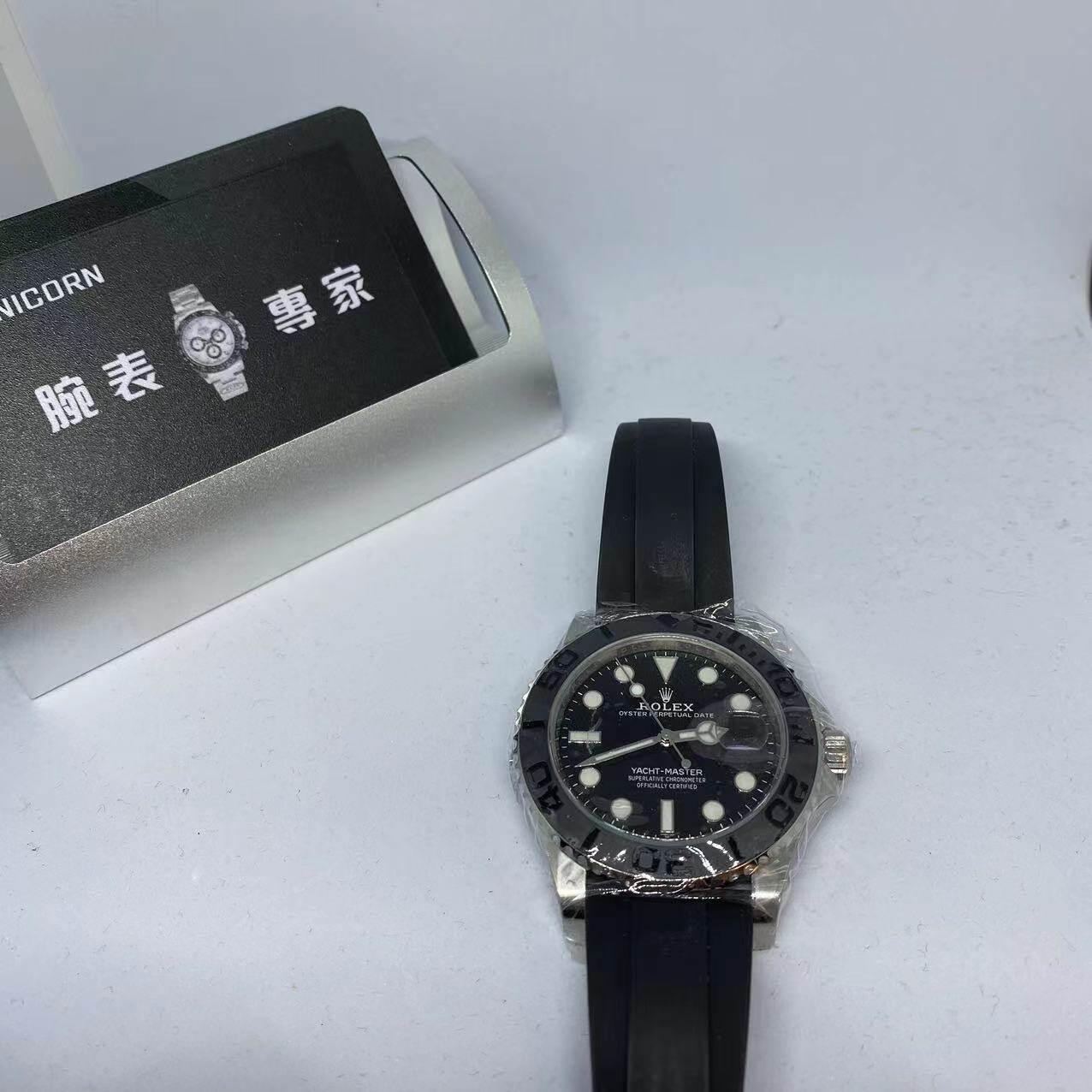 CLEAN廠C廠 鉑金遊艇 鷹眼石 m126622-0001 手錶