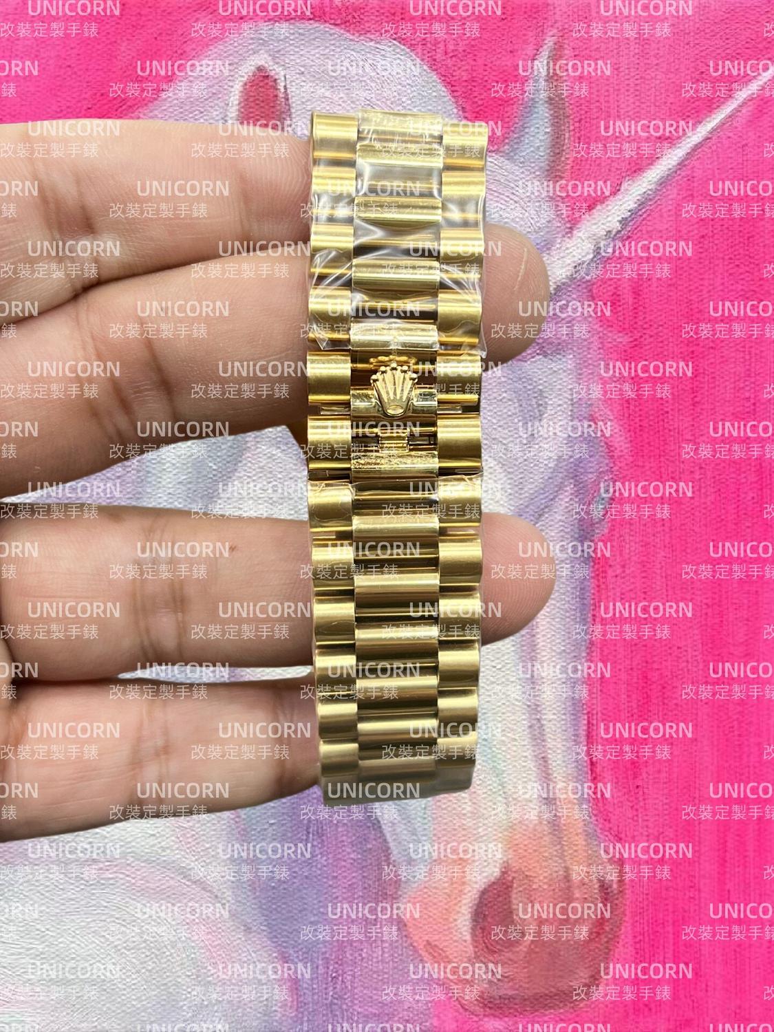 改裝定制 ROLEX 勞力士 星期日曆型 系列 40mm 賭桌綠錶盤