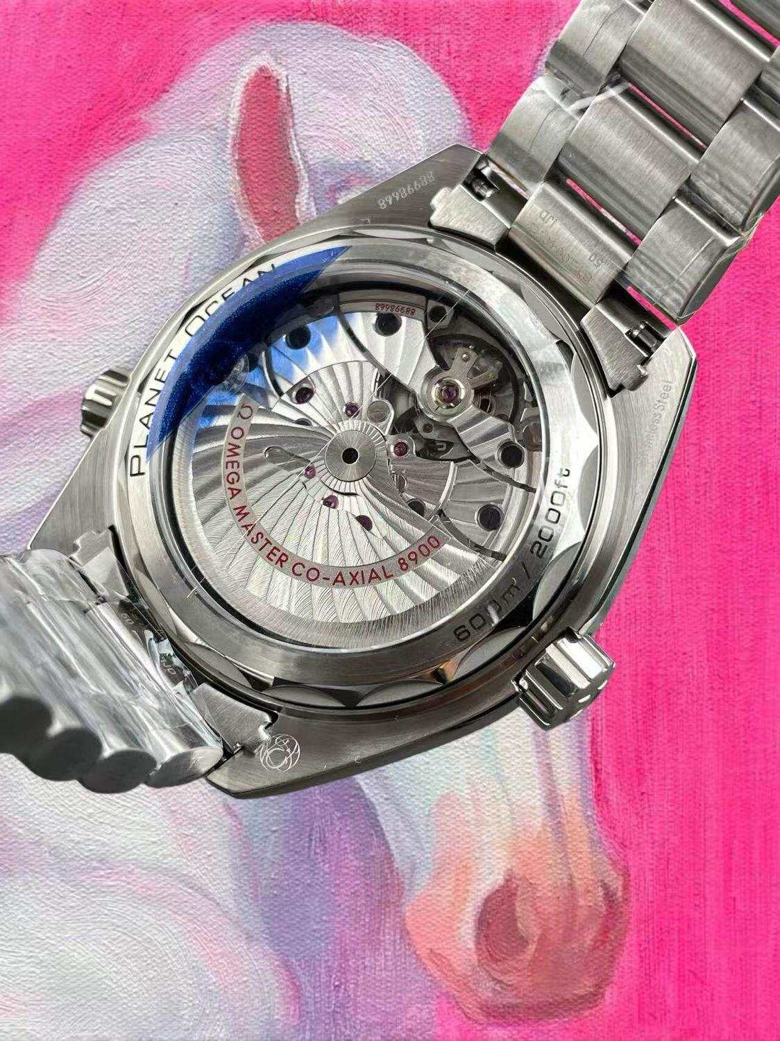 VS廠 OMEGA 歐米茄 海洋宇宙 海馬600米系列 四分之一橙