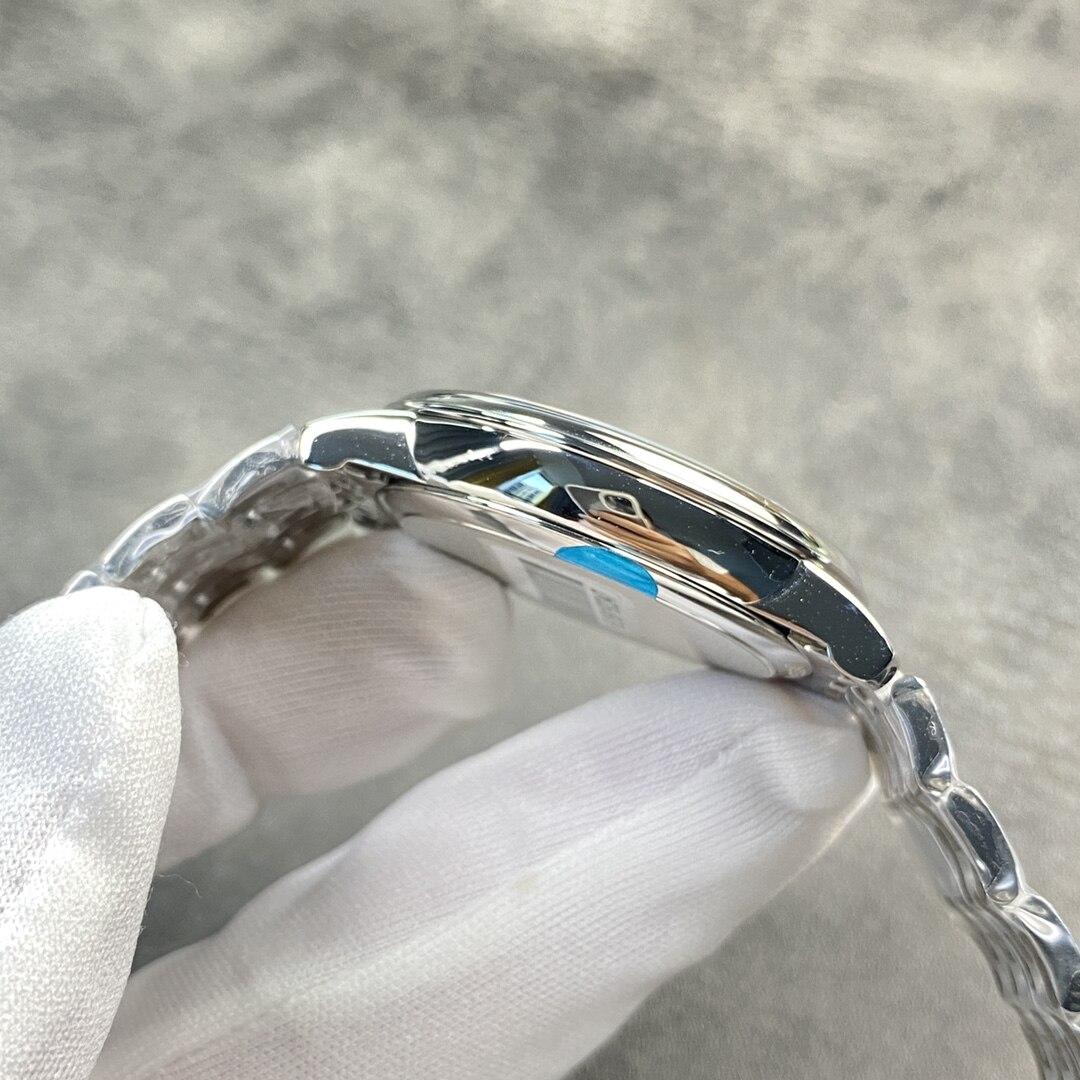 VS廠 OMEGA 歐米茄 碟飛系列 39.5mm 日曆防水 藍色錶盤銀色精鋼錶帶