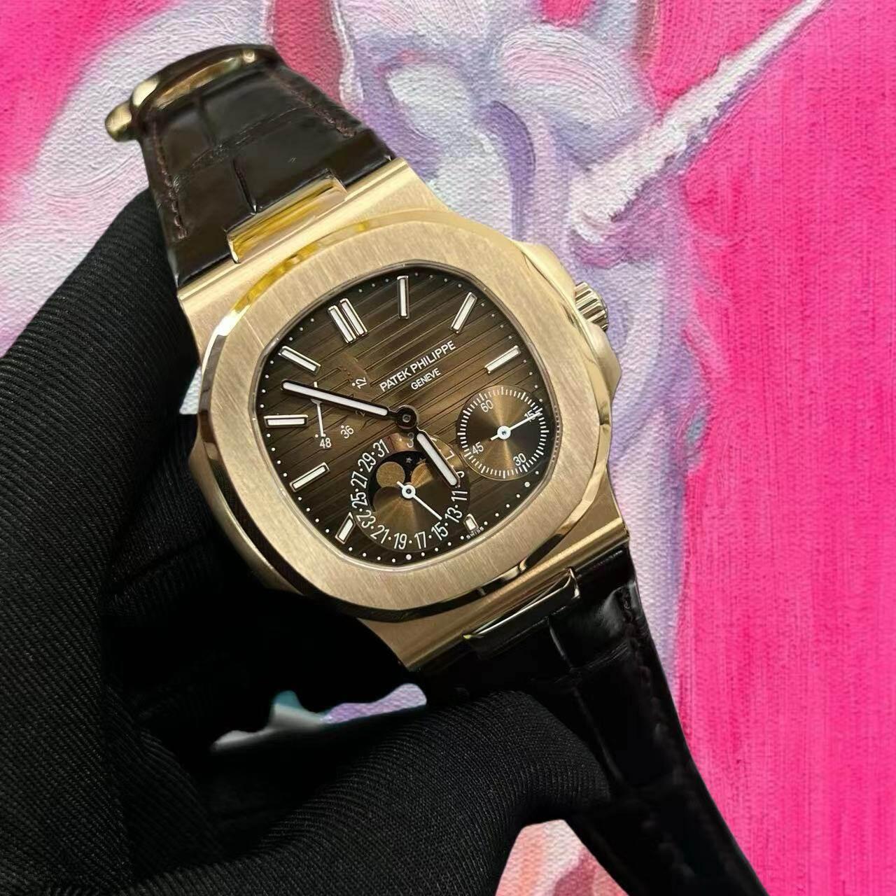 改裝定制 PPF廠 PP高仿 Patek Philippe 百達翡麗 鸚鵡螺 Nautilus 5712R-001