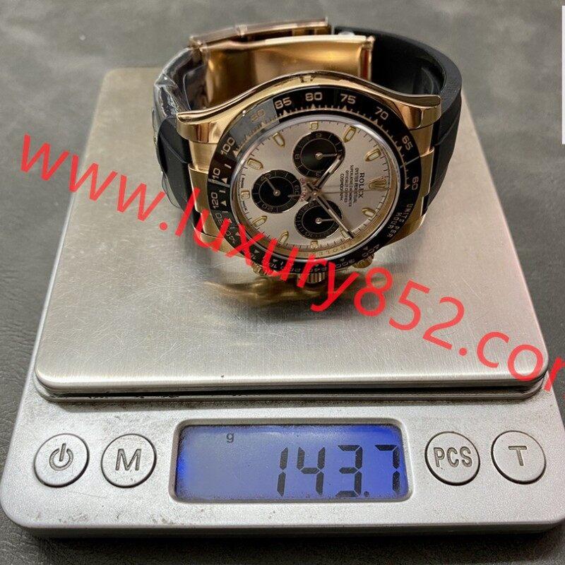 GOLD廠/G廠 勞力士玫瑰金宇宙計型迪通拿系列 自動機械機芯 金色錶盤
