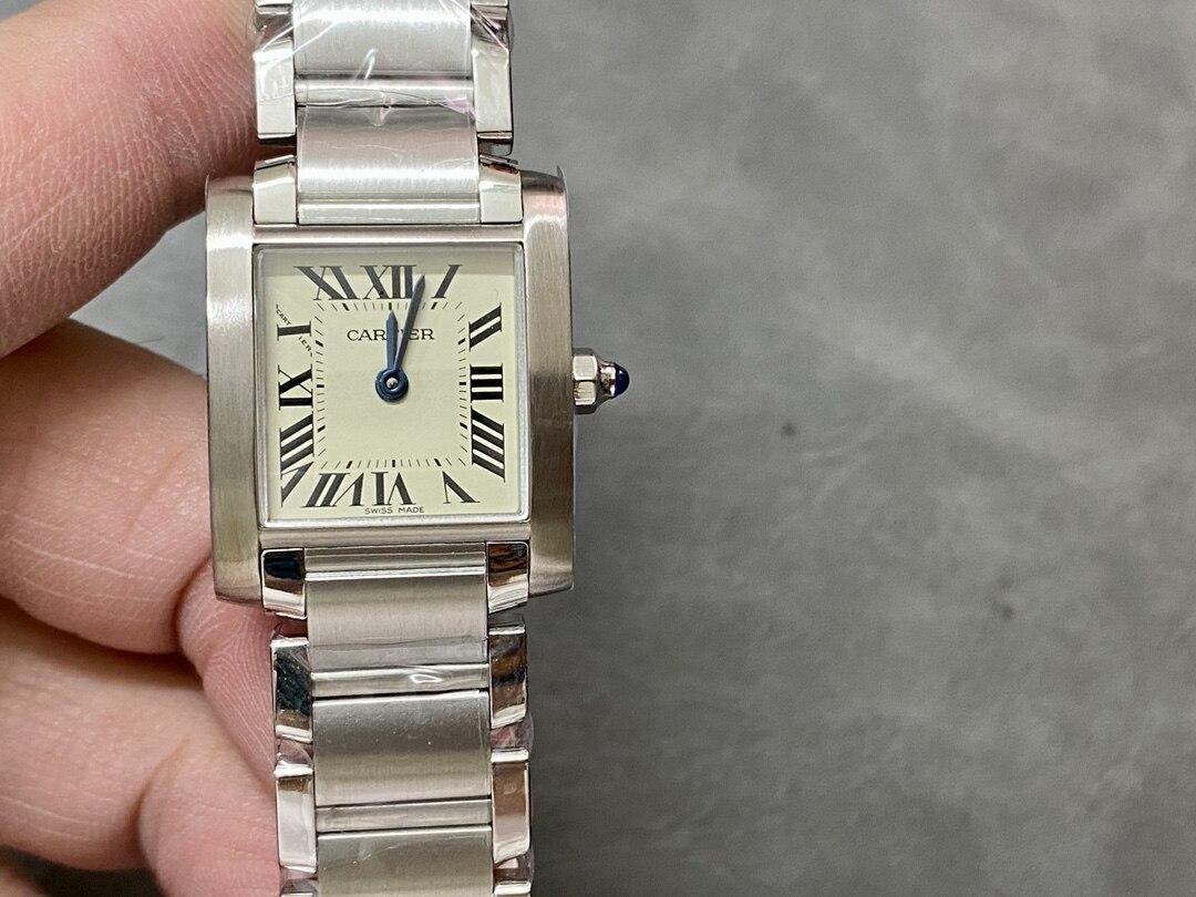8848廠 卡地亞 Cartier 法式坦克 女士石英 瑞表