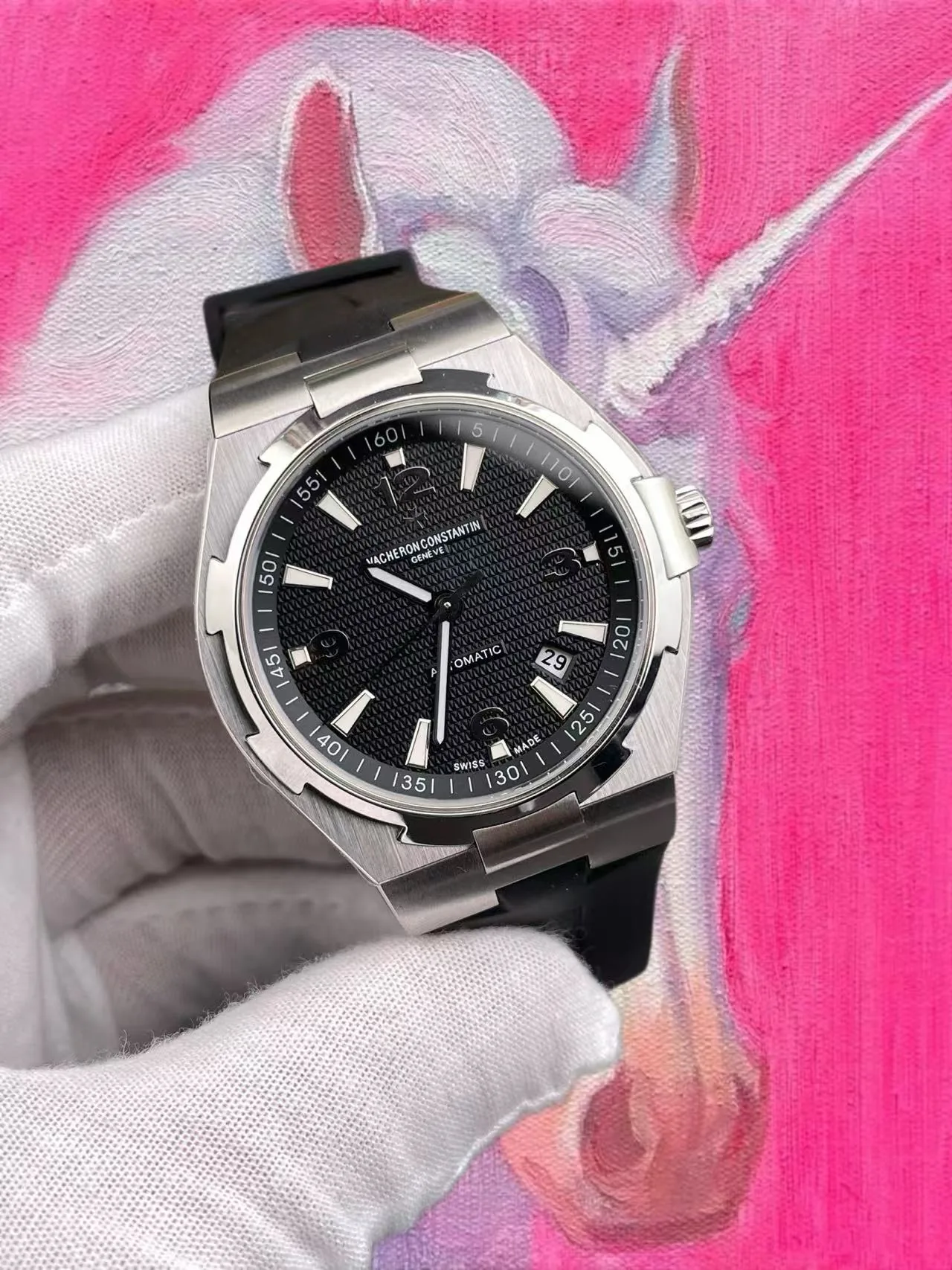 8F廠 江詩丹頓 縱橫四海 47040 黑盤 42mm 9015機芯