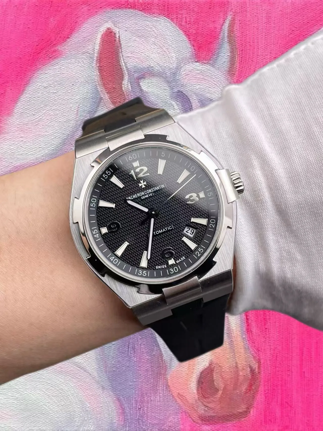 8F廠 江詩丹頓 縱橫四海 47040 黑盤 42mm 9015機芯