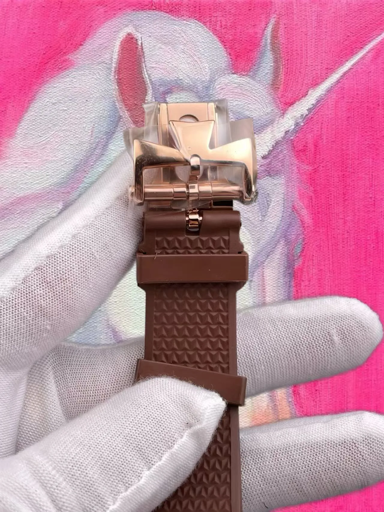 8F廠 江詩丹頓 縱橫四海 5500V 玫瑰金銀盤計時 42.5mm 7750機芯