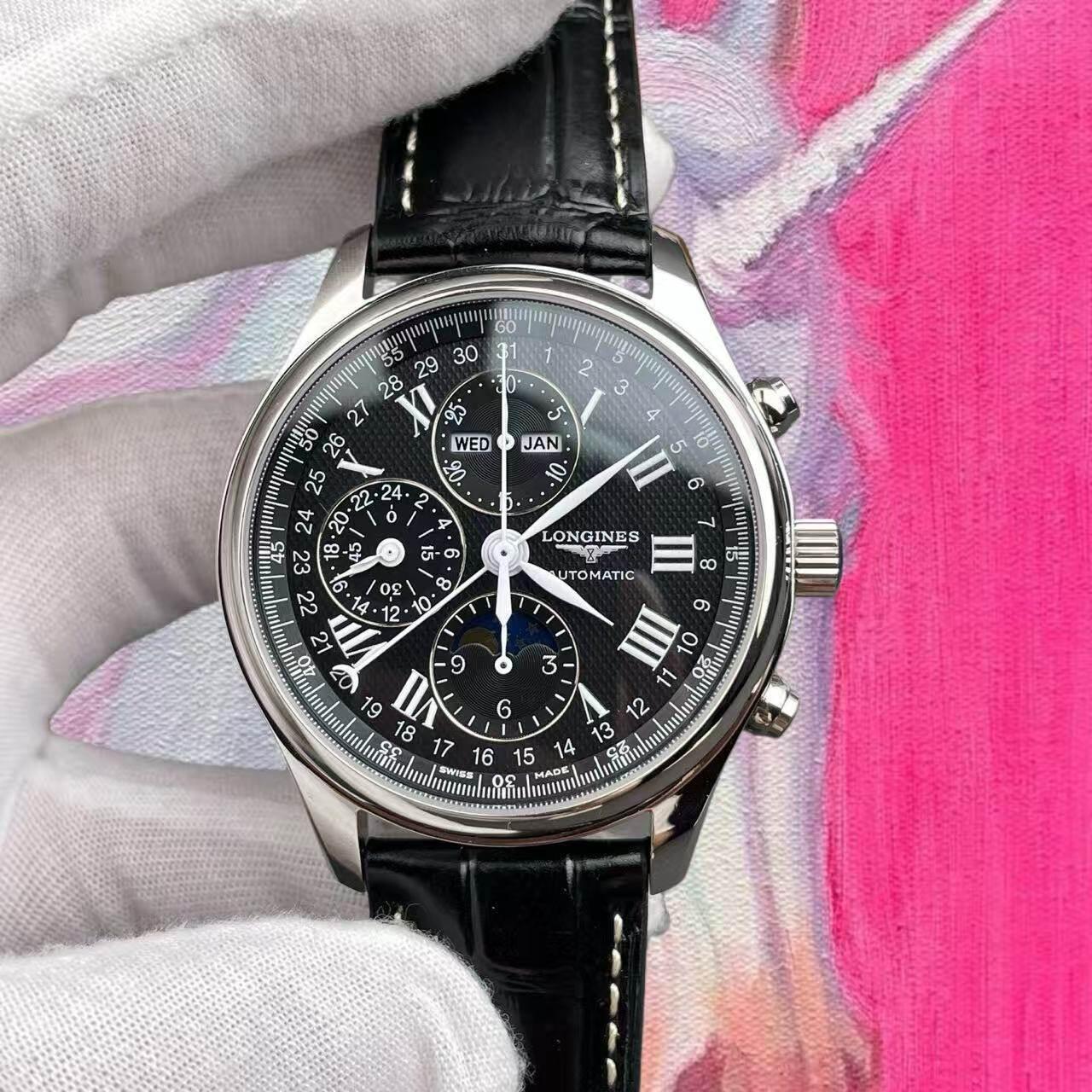 GS廠 高仿浪琴名匠 八針月相 42mm 7751機芯
