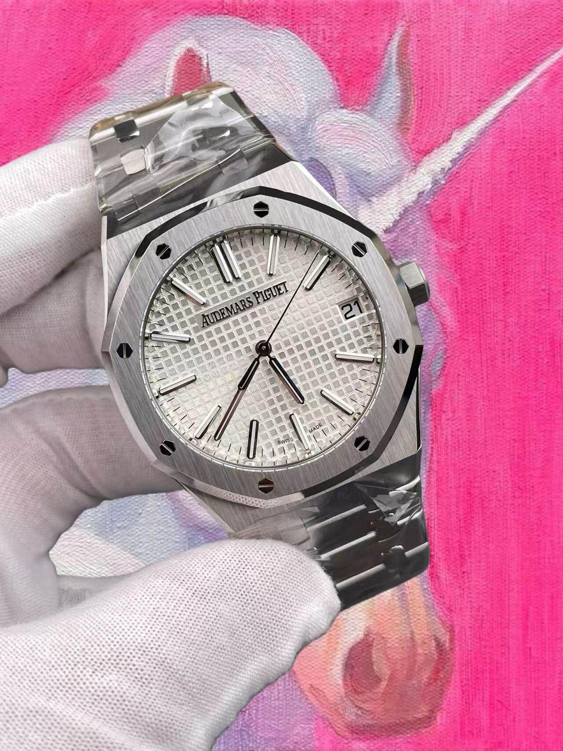 APS廠愛彼 皇家橡樹 15510 白盤 41mm 4302無卡度機芯