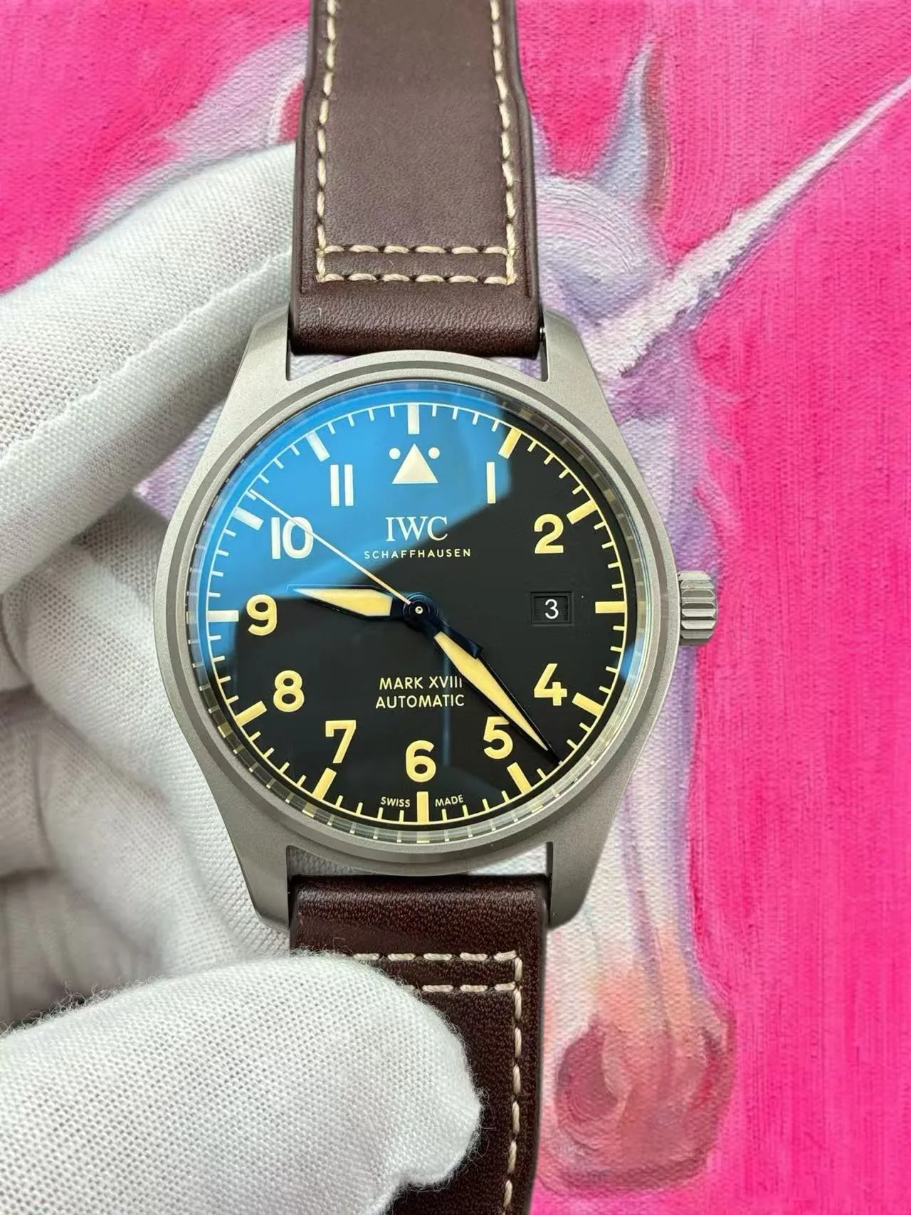 A7廠（原V7）IWC萬國 馬克十八 鈦殼 40mm 2892機芯
