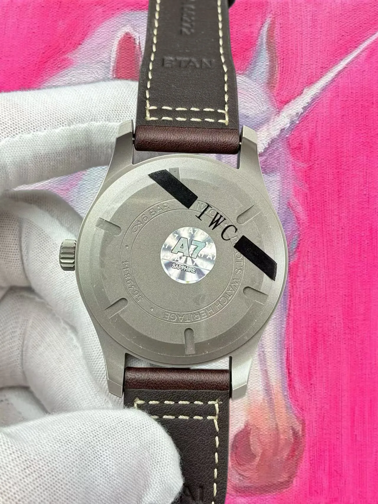 A7廠（原V7）IWC萬國 馬克十八 鈦殼 40mm 2892機芯