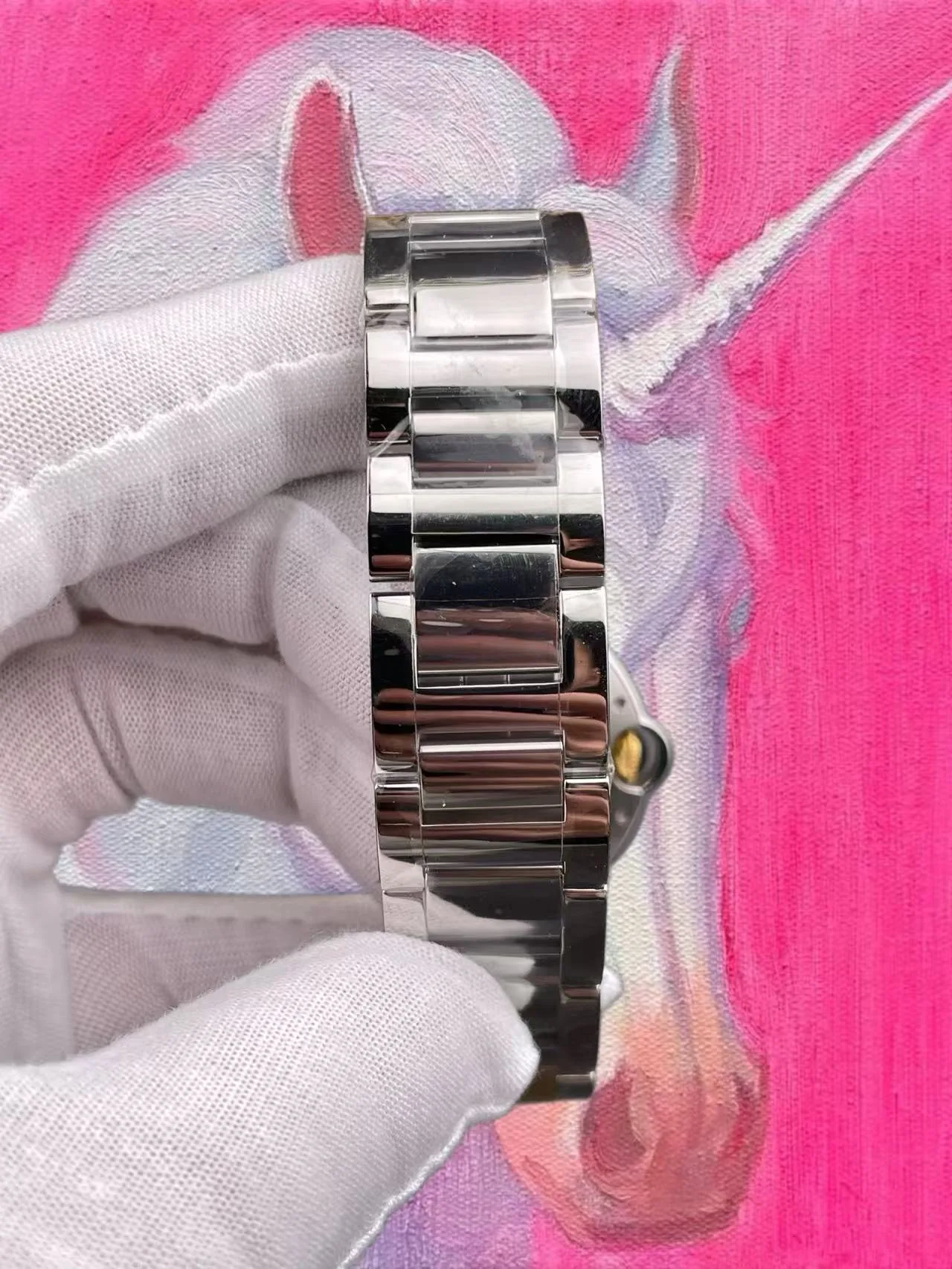 AF廠 卡地亞 藍氣球 間金 白盤羅馬 36mm NH05機芯