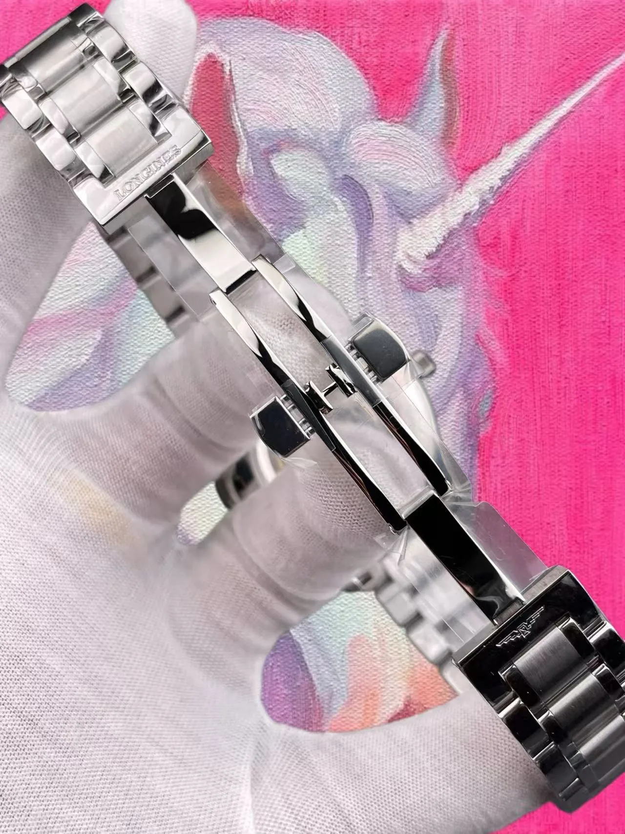 AF廠 浪琴 名匠 四針月相 麥粒紋盤 42mm 2892機芯