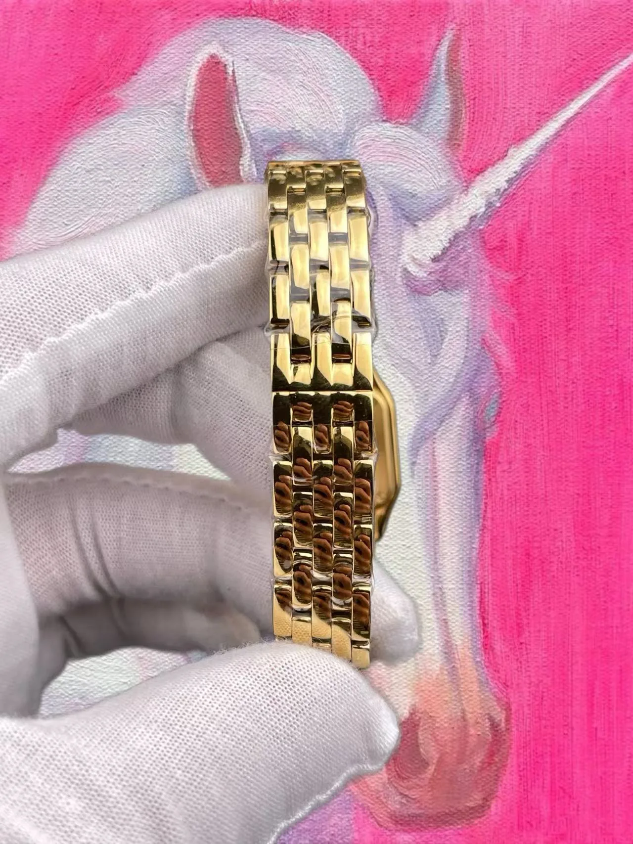 AF廠 卡地亞 獵豹 Panthère 全金鑲鑽圈小號 22x30mm 石英款