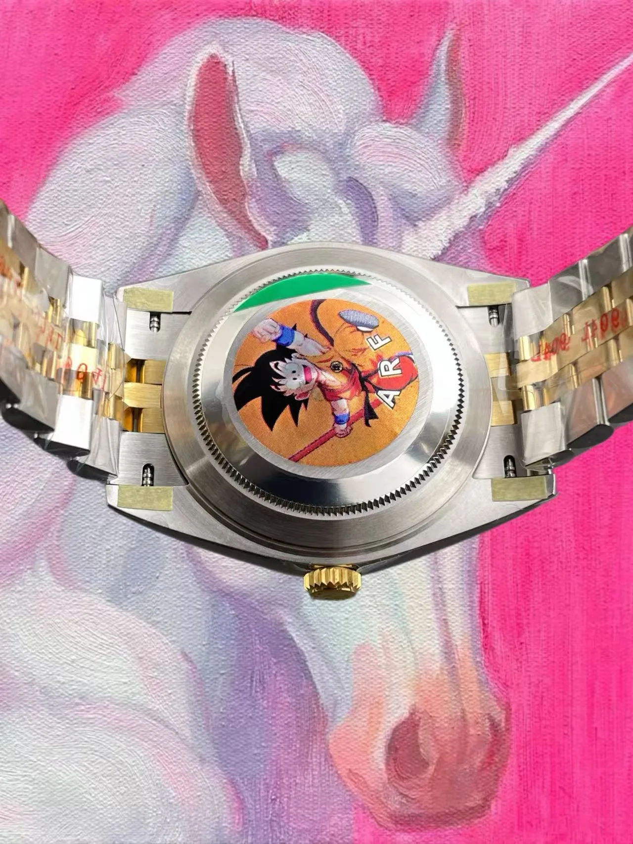 ARF廠 勞力士 日志型 41mm 間金鑽刻香檳盤 五珠鏈 丹東3235機芯
