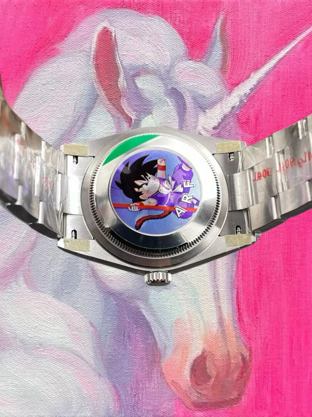 ARF廠 勞力士 日志型 36mm 溫網綠羅馬 五珠鏈 丹東3235