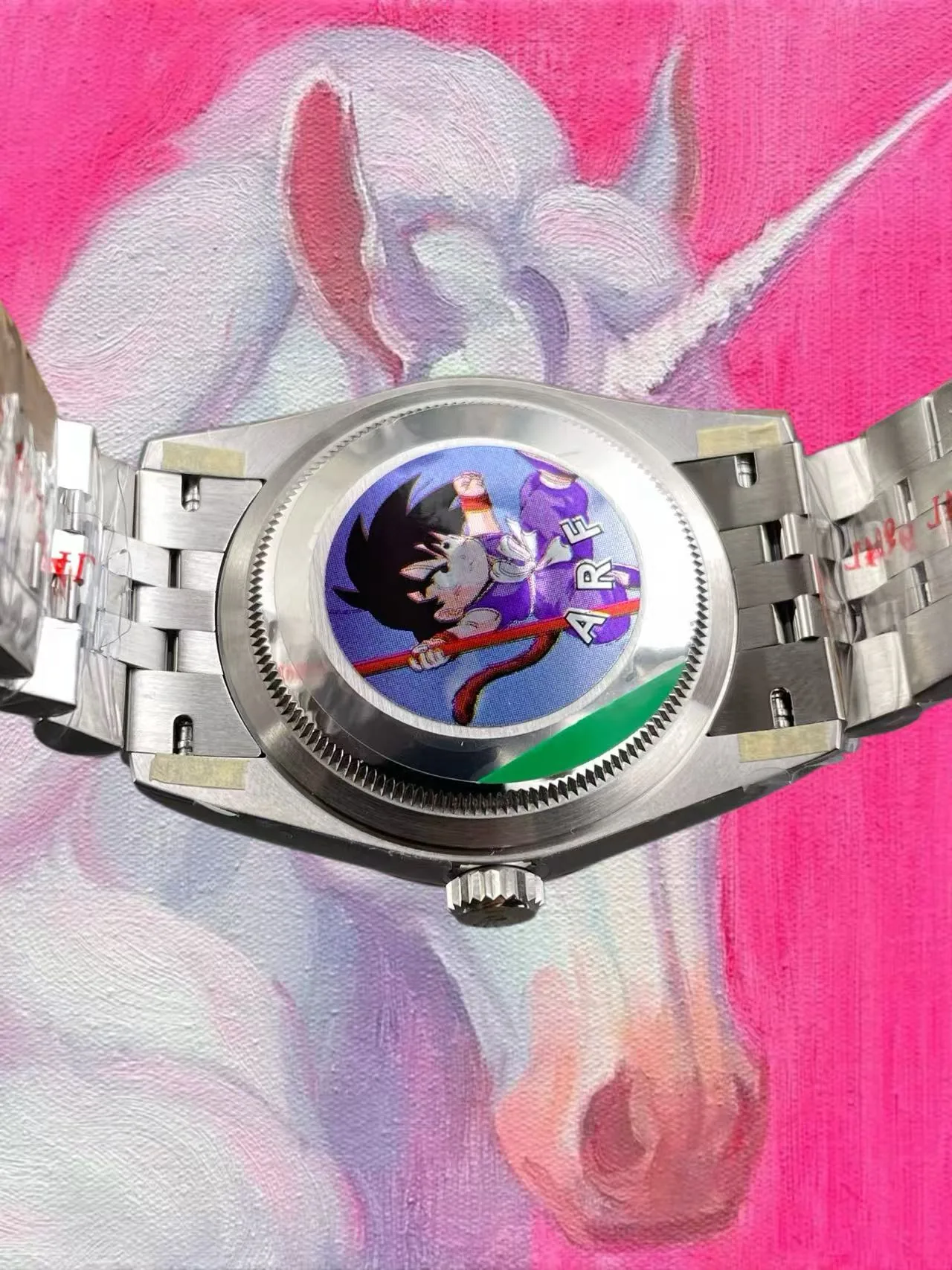 ARF廠 勞力士 日志型 36mm 白貝母鑽刻 五珠鏈 丹東3235