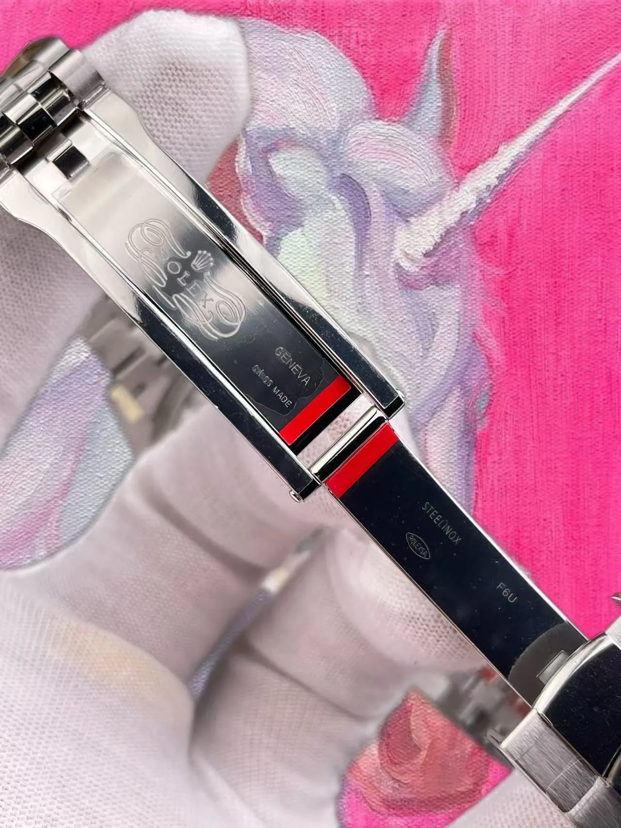 ARF廠 勞力士 日志型 36mm 白貝母鑽刻 五珠鏈 丹東3235