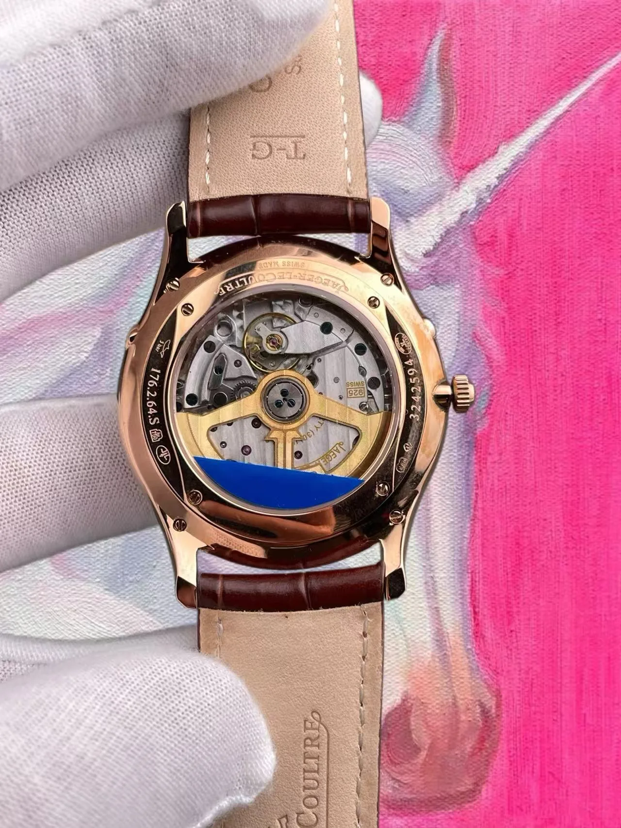 AZ廠 積家 大師系列 月相 超薄 玫瑰金 39mm 925機芯