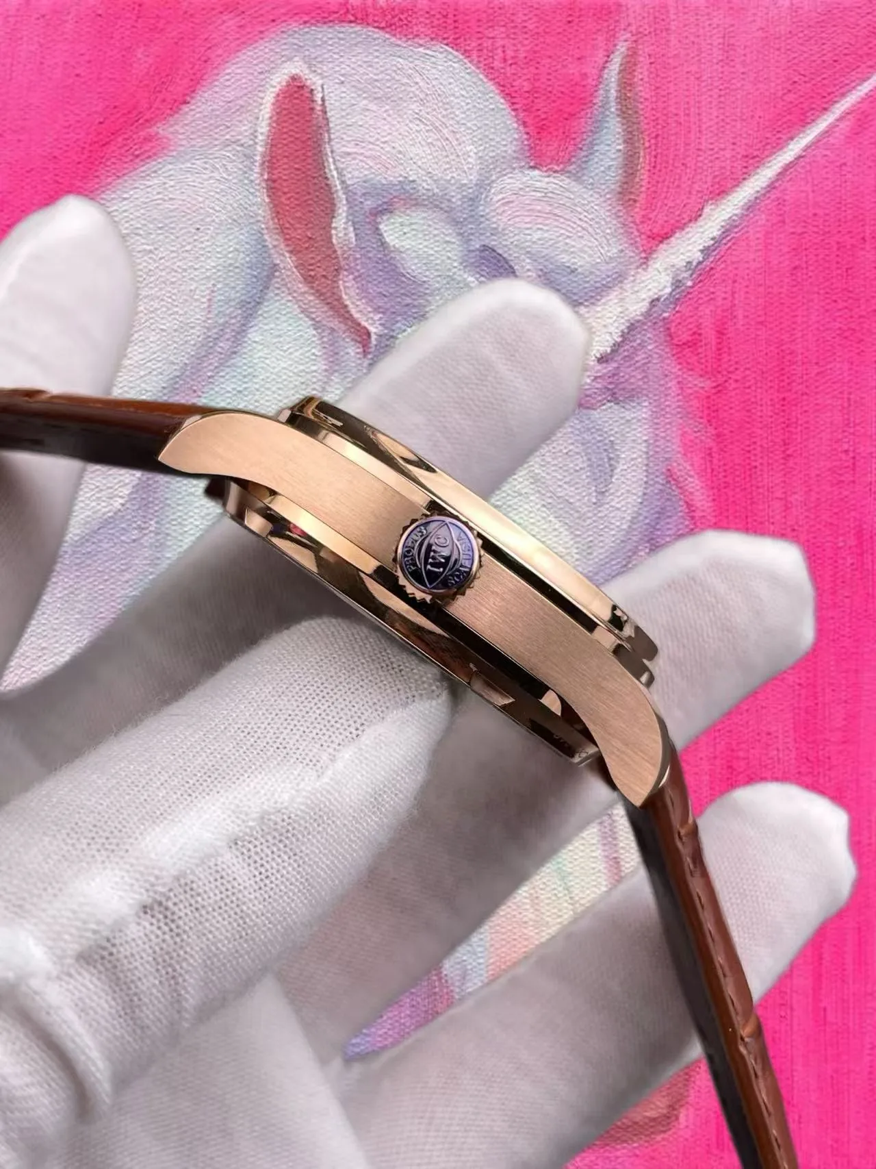AZ廠 萬國 葡七 玫瑰金 灰盤金針 42mm 52010機芯