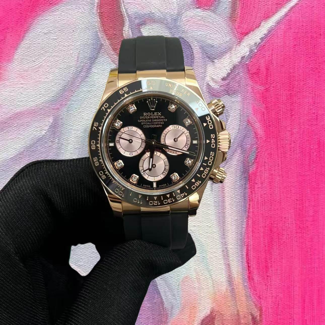  改裝定製 CBD廠 高仿ROLEX Daytona 勞力士地通拿 M126515ln-0004 玫瑰金