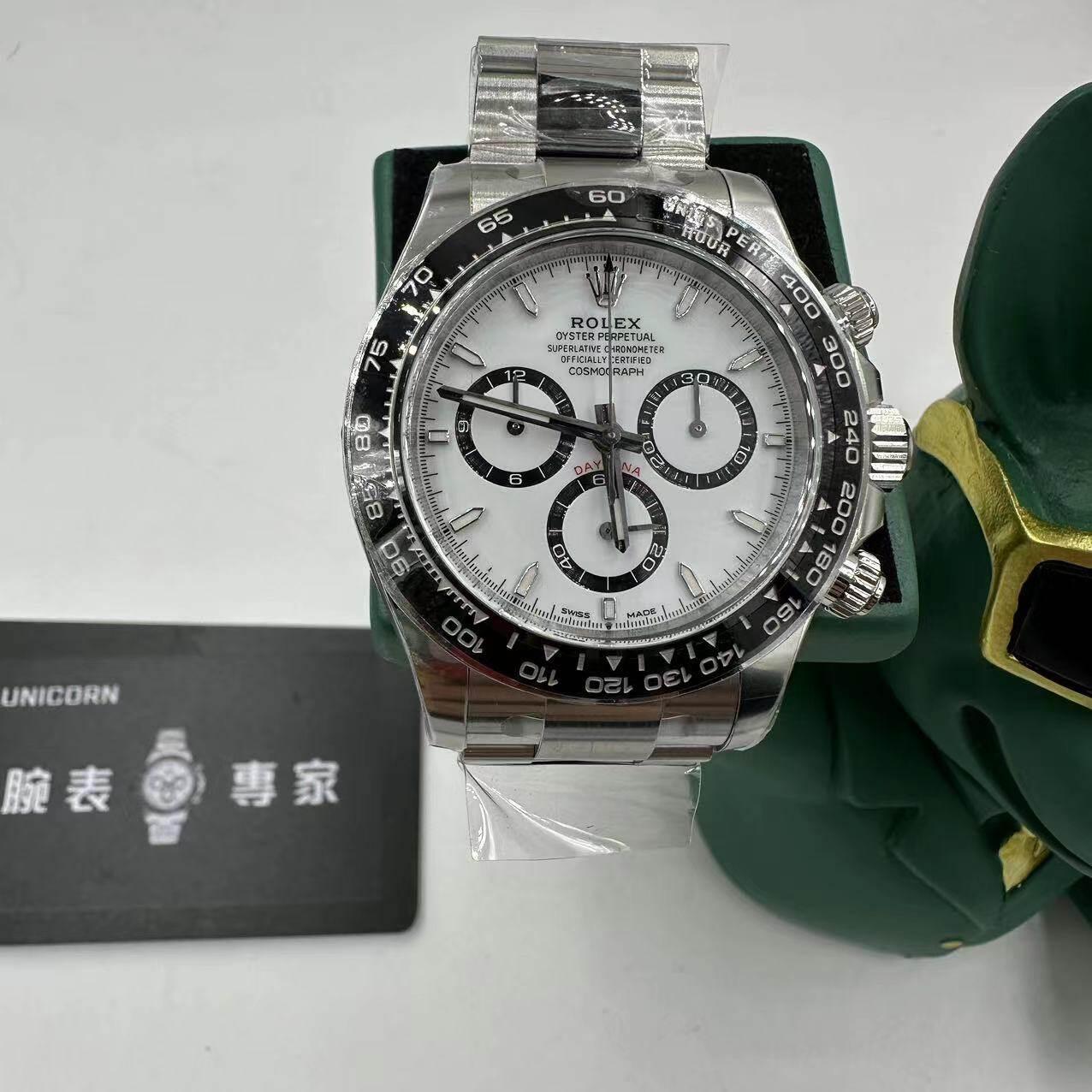 CLEAN厰/C廠 ROLEX 勞力士 新版 宇宙計時地通拿 熊貓 126500 黑色