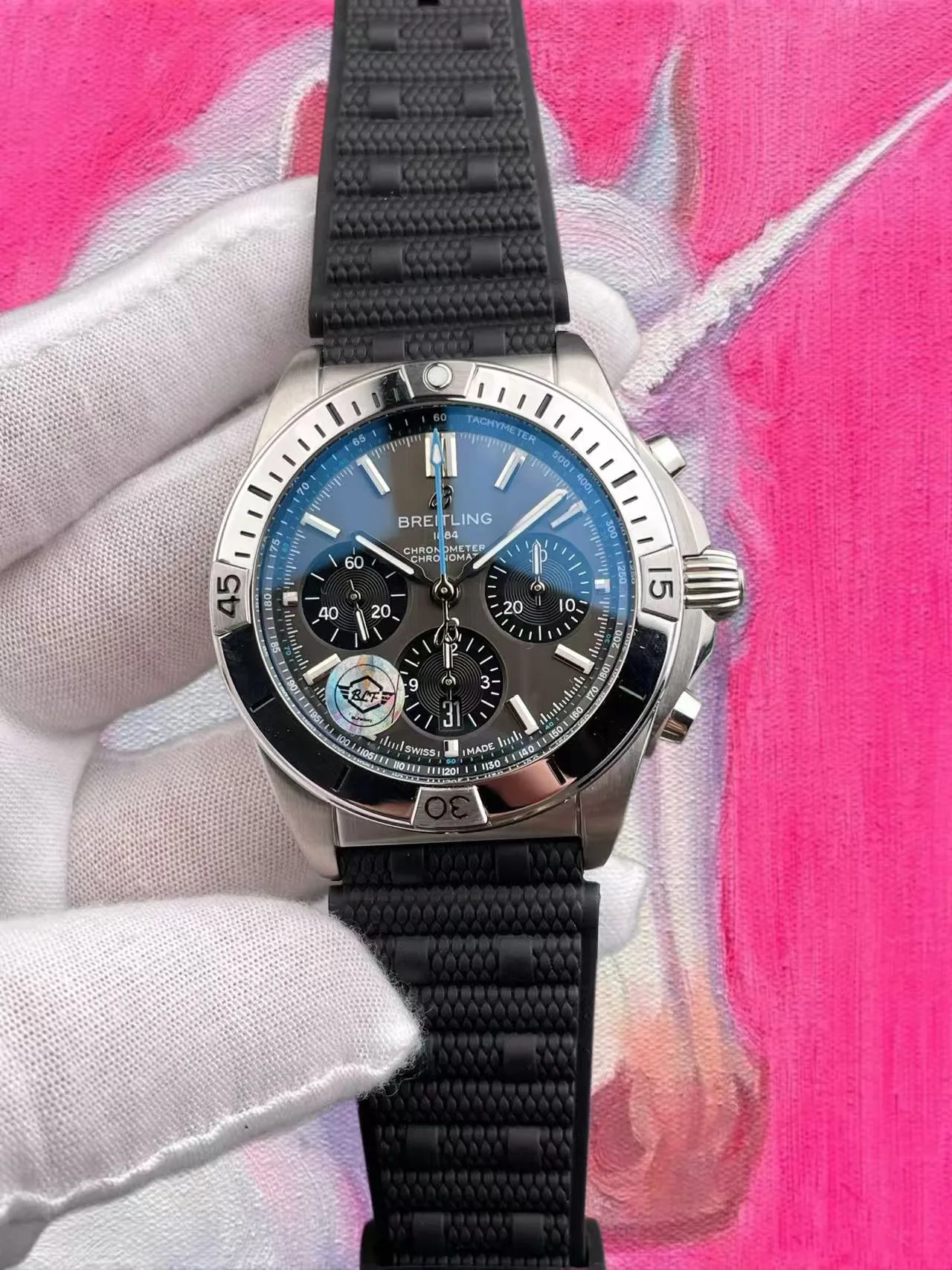 BLF廠 百年靈 機械計時 B01 灰盤 42mm 7750機芯