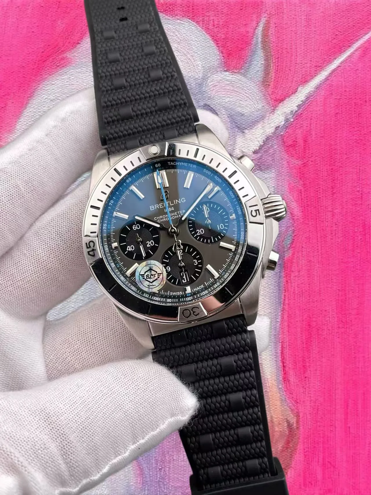 BLF廠 百年靈 機械計時 B01 灰盤 42mm 7750機芯