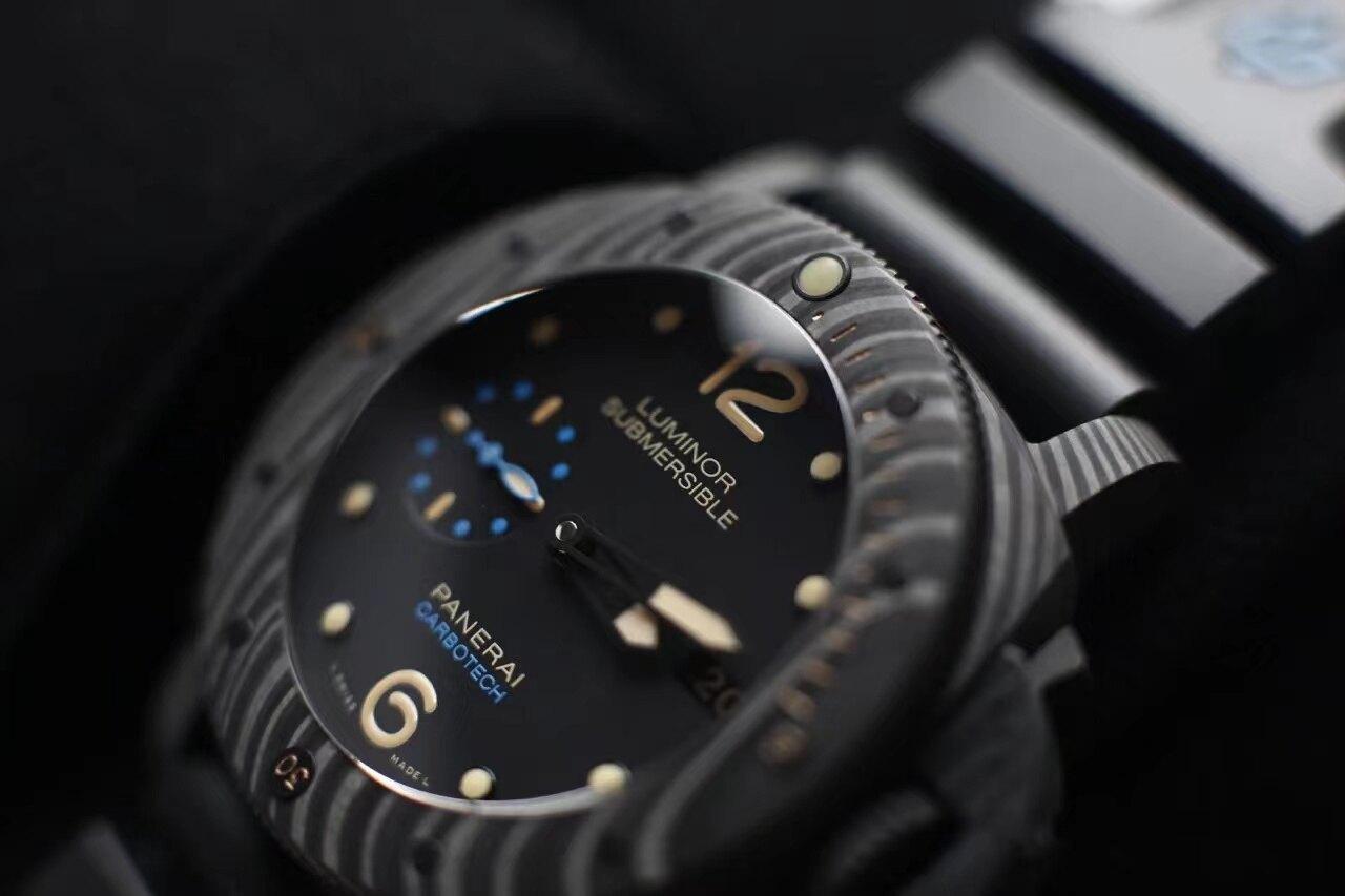 VS廠沛納海PAM616測評:碳纖維殼+一體P.9000,V3版本把細節摳到骨子裡