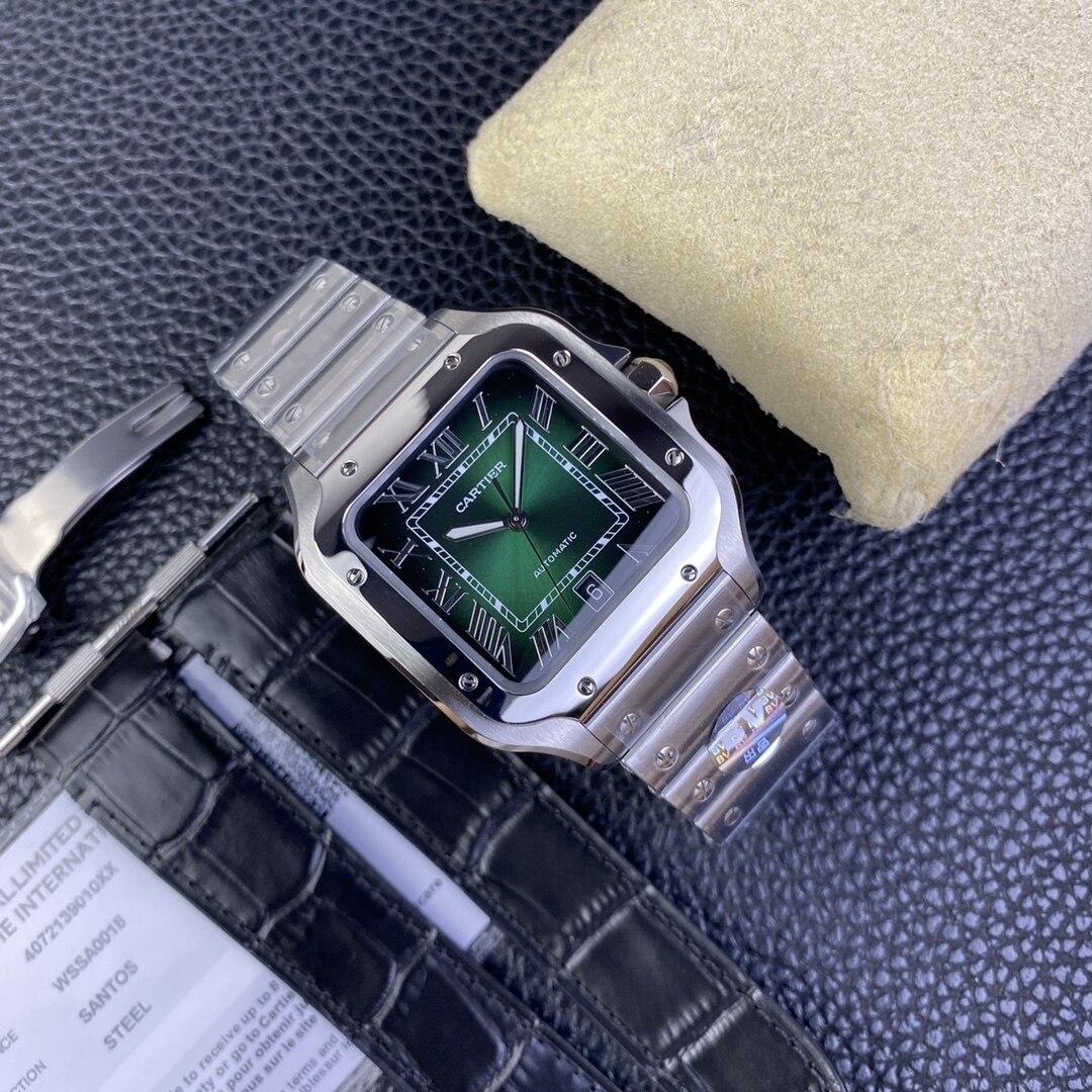 BV廠 Cartier 卡地亞 SANTOS系列 山度士 綠面