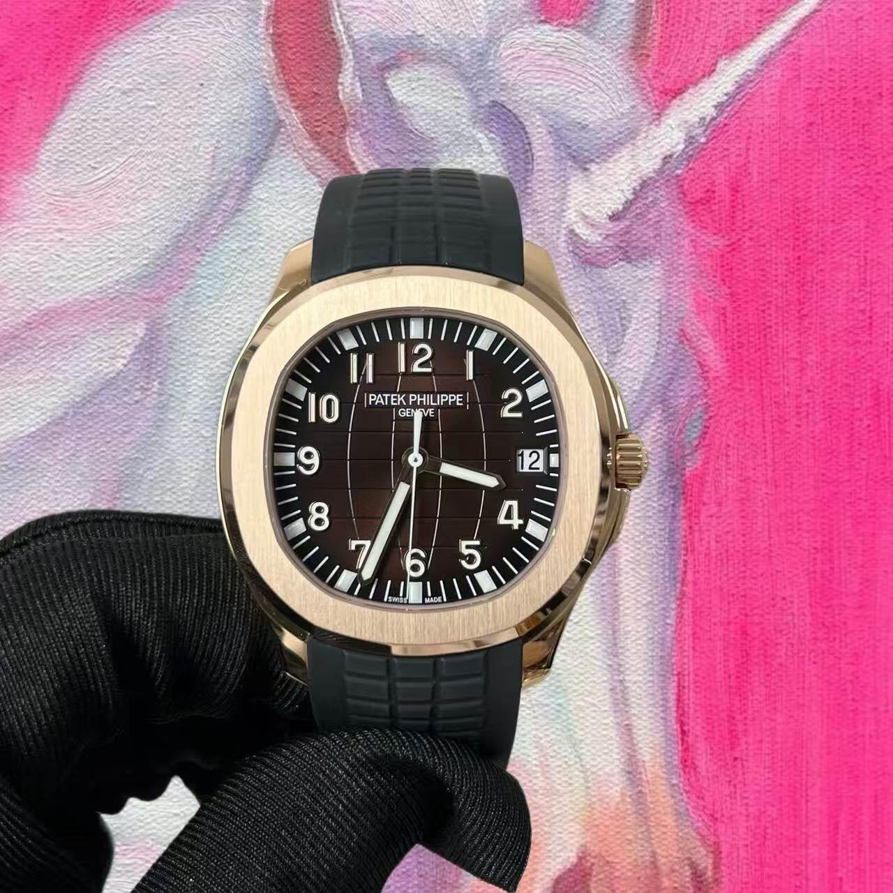 改裝定製 Patek Philippe PP高仿百達翡麗 AQUANAUT 5167R-001