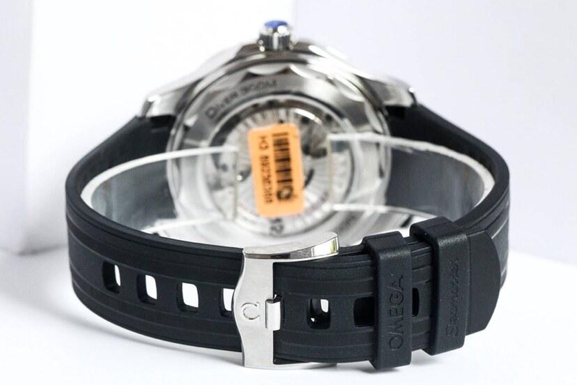 VS廠 OMEGA 歐米伽 海馬系列 夜光潛水42mm 精鋼 黑盤橡膠錶帶