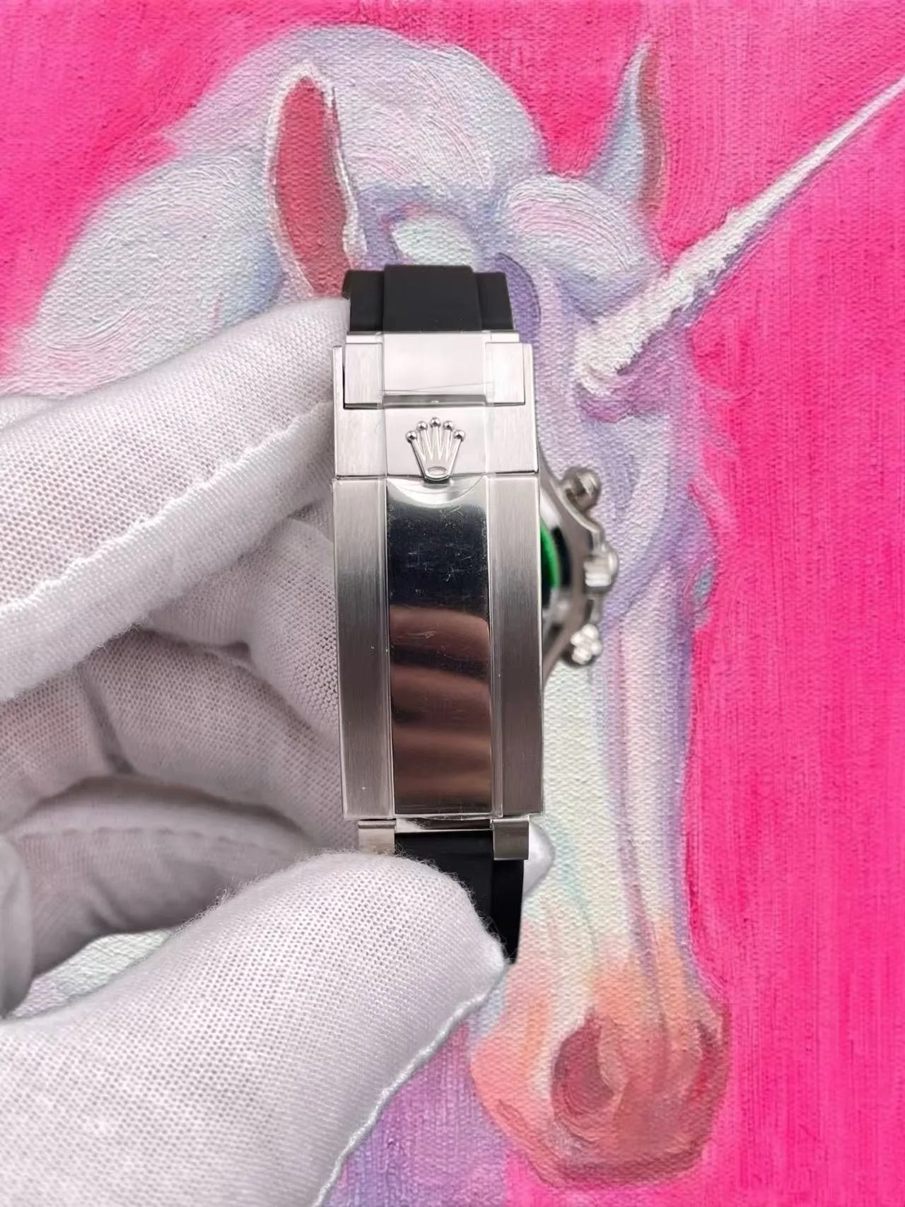 EWE廠 勞力士 迪通拿 水泥灰盤 膠帶 40mm 4131機芯