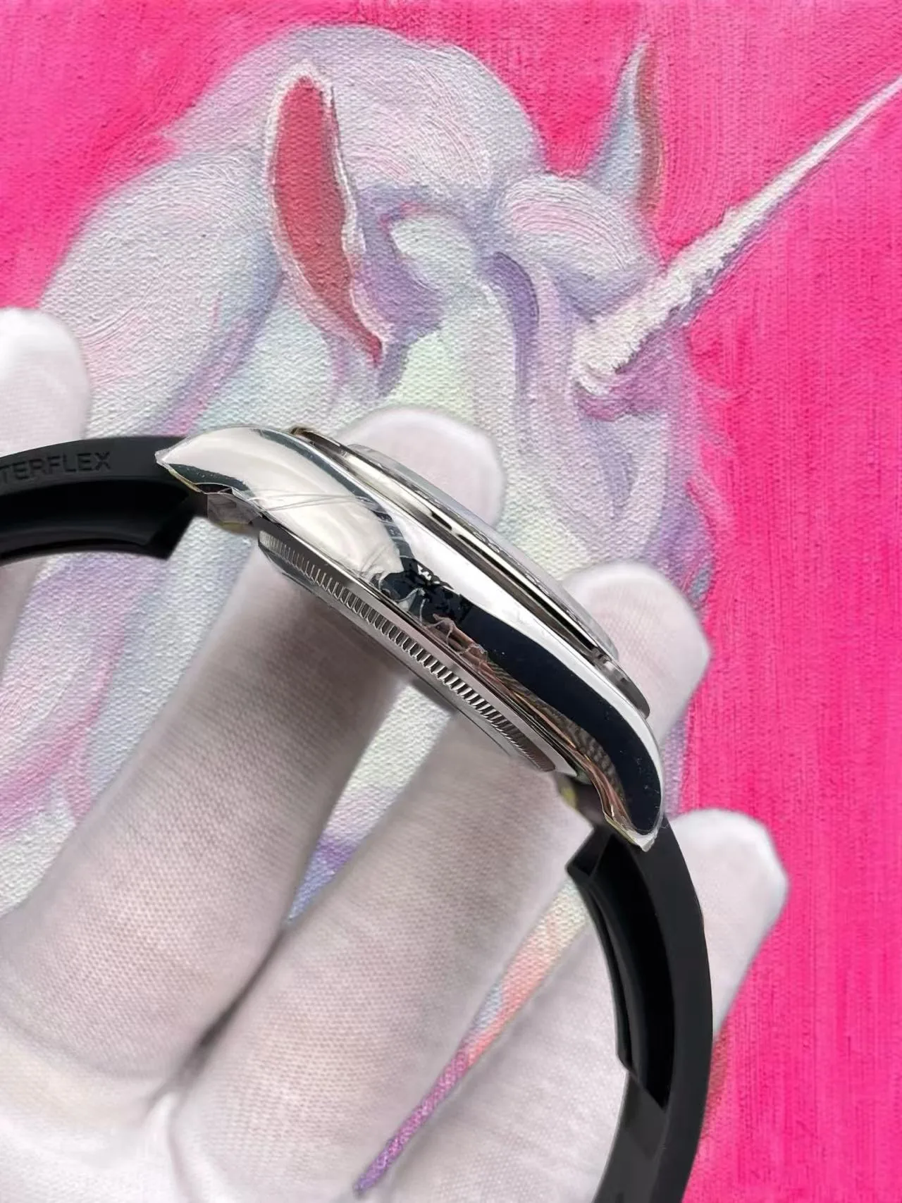 EWE廠 勞力士 迪通拿 水泥灰盤 膠帶 40mm 4131機芯