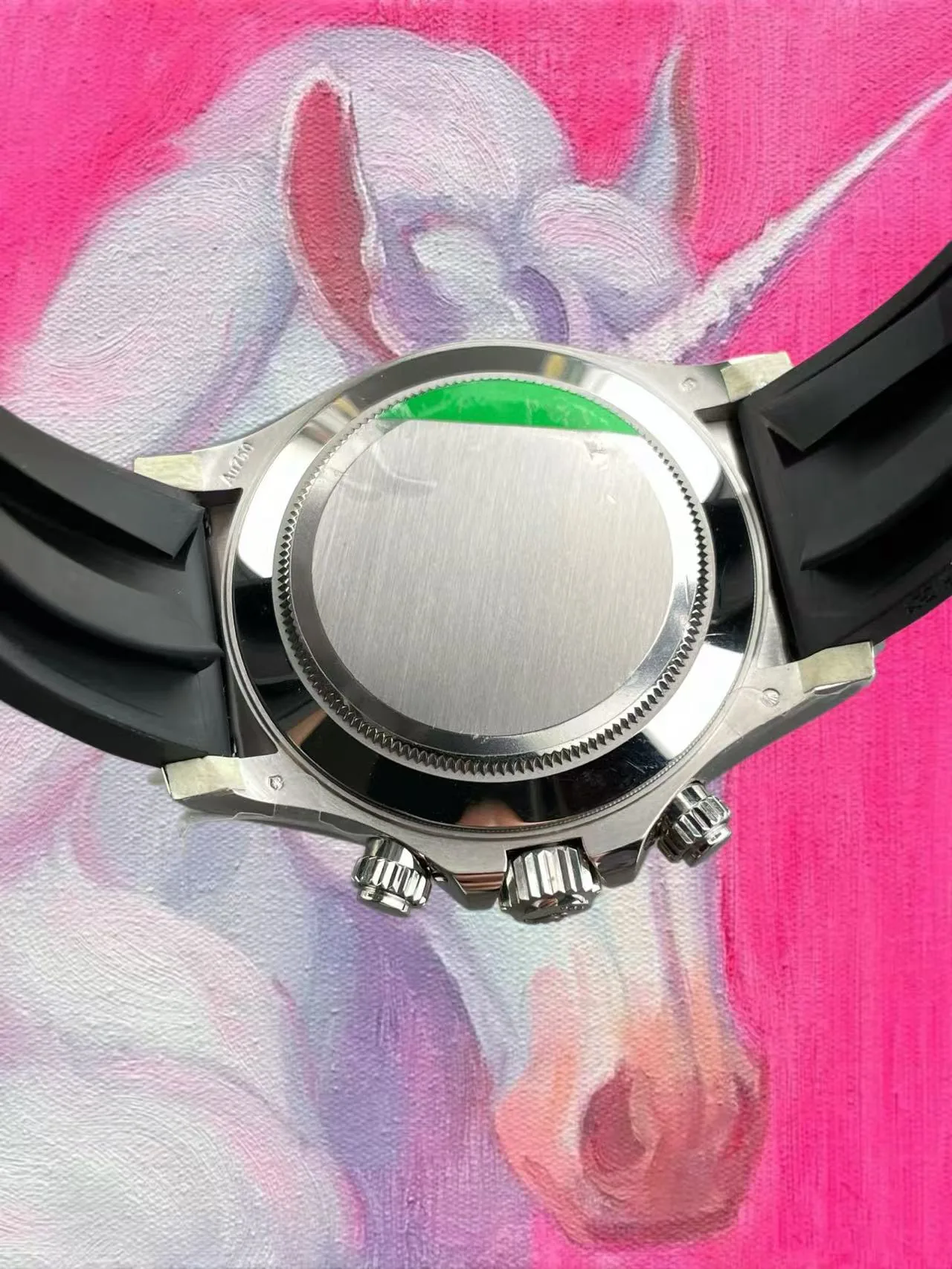 EWE廠 勞力士 迪通拿 水泥灰盤 膠帶 40mm 4130機芯
