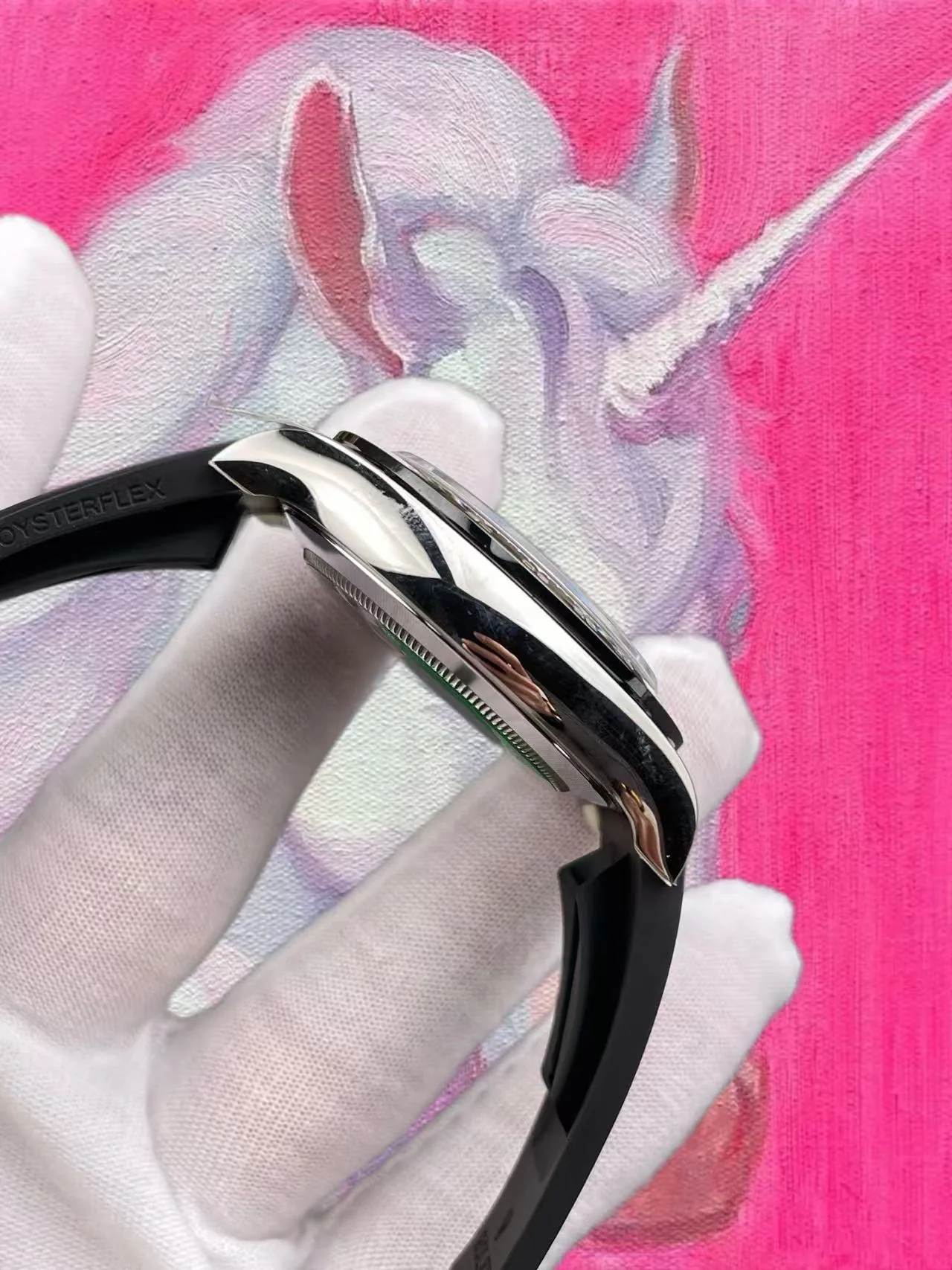 EWE廠 勞力士 迪通拿 水泥灰盤 膠帶 40mm 4130機芯