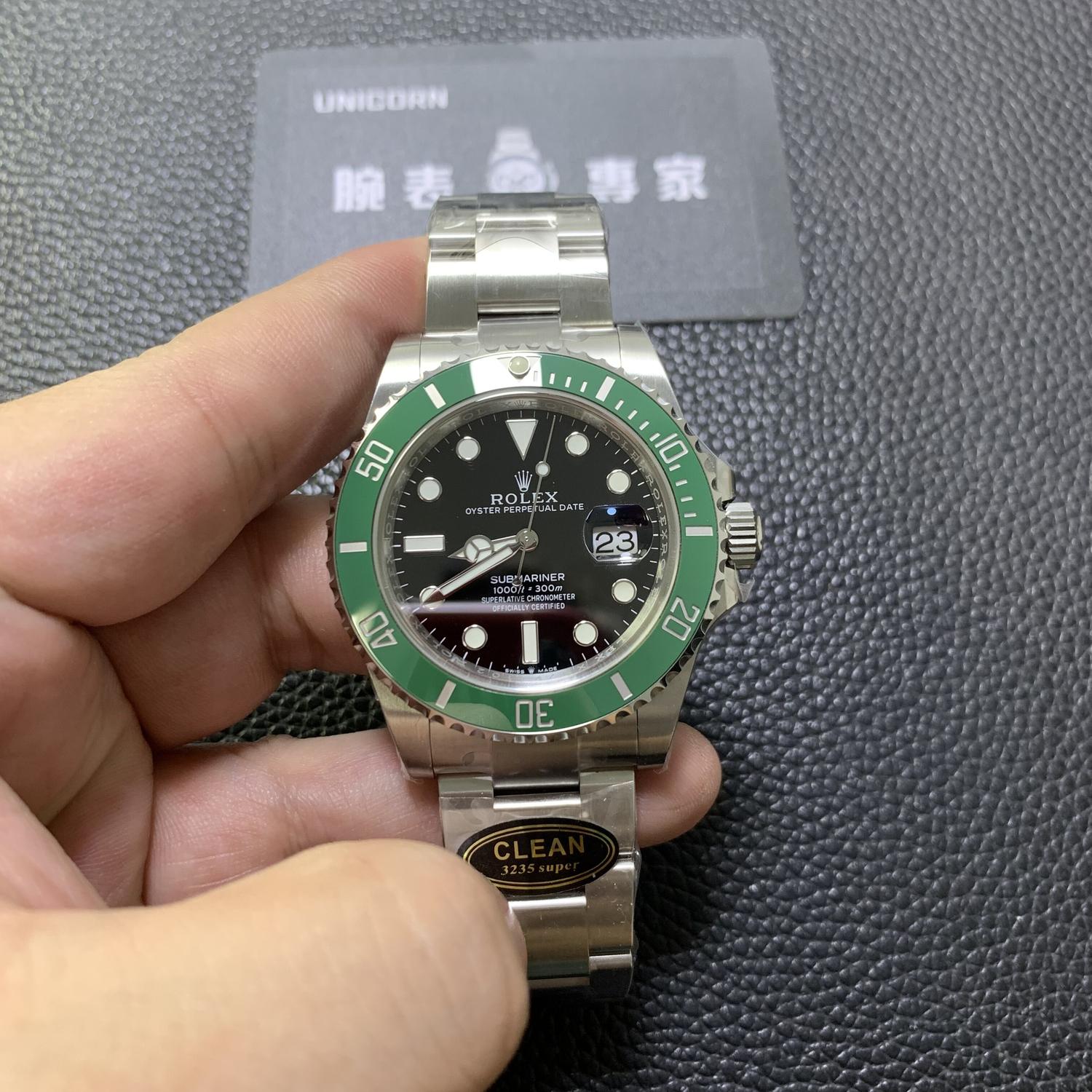香港clean廠官網 勞力士 C廠 綠水鬼 116610LV 3235機芯 41mm