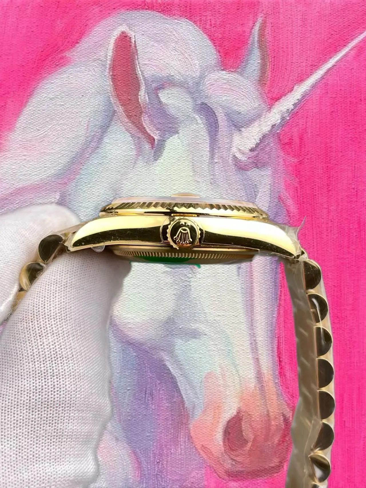 GS廠 勞力士 星期日曆型 香槟盤大金勞DD 36mm 3255機芯 配重149G