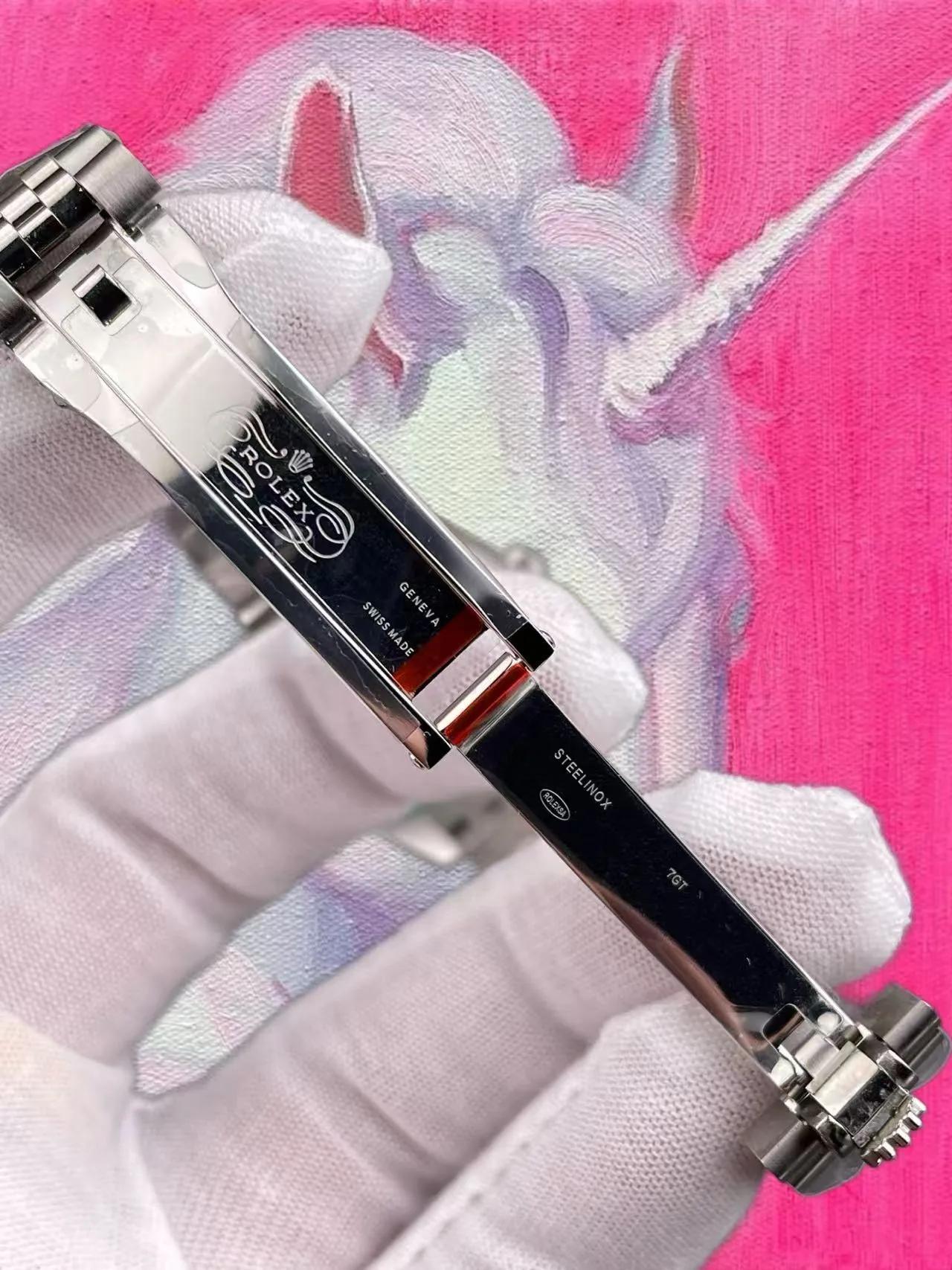 GS廠 勞力士 日志型 31mm 粉盤鑽圈 鑲鑽羅馬 2236機芯